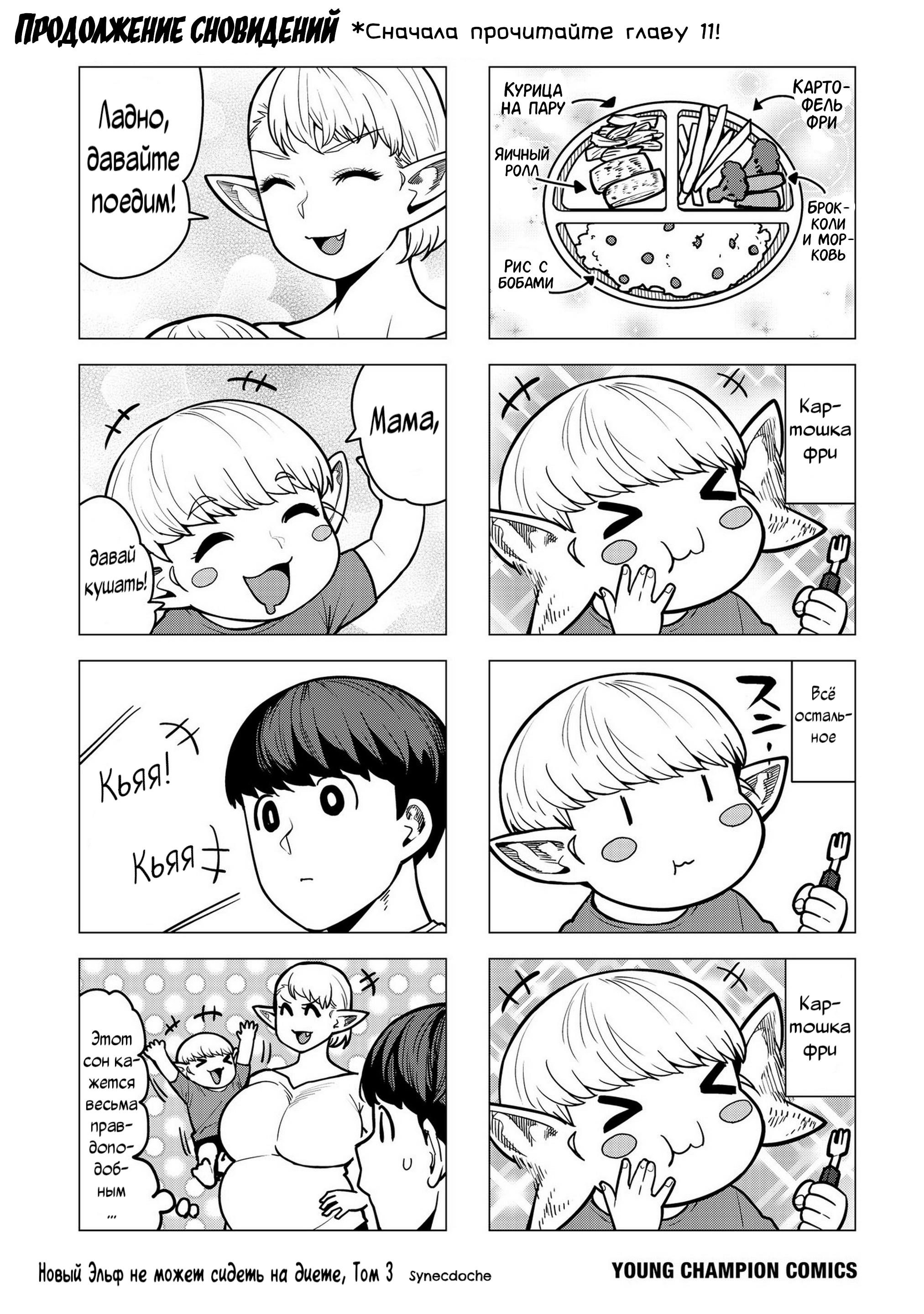 Манга Новый эльф не может сидеть на диете - Глава 15.5 Страница 8