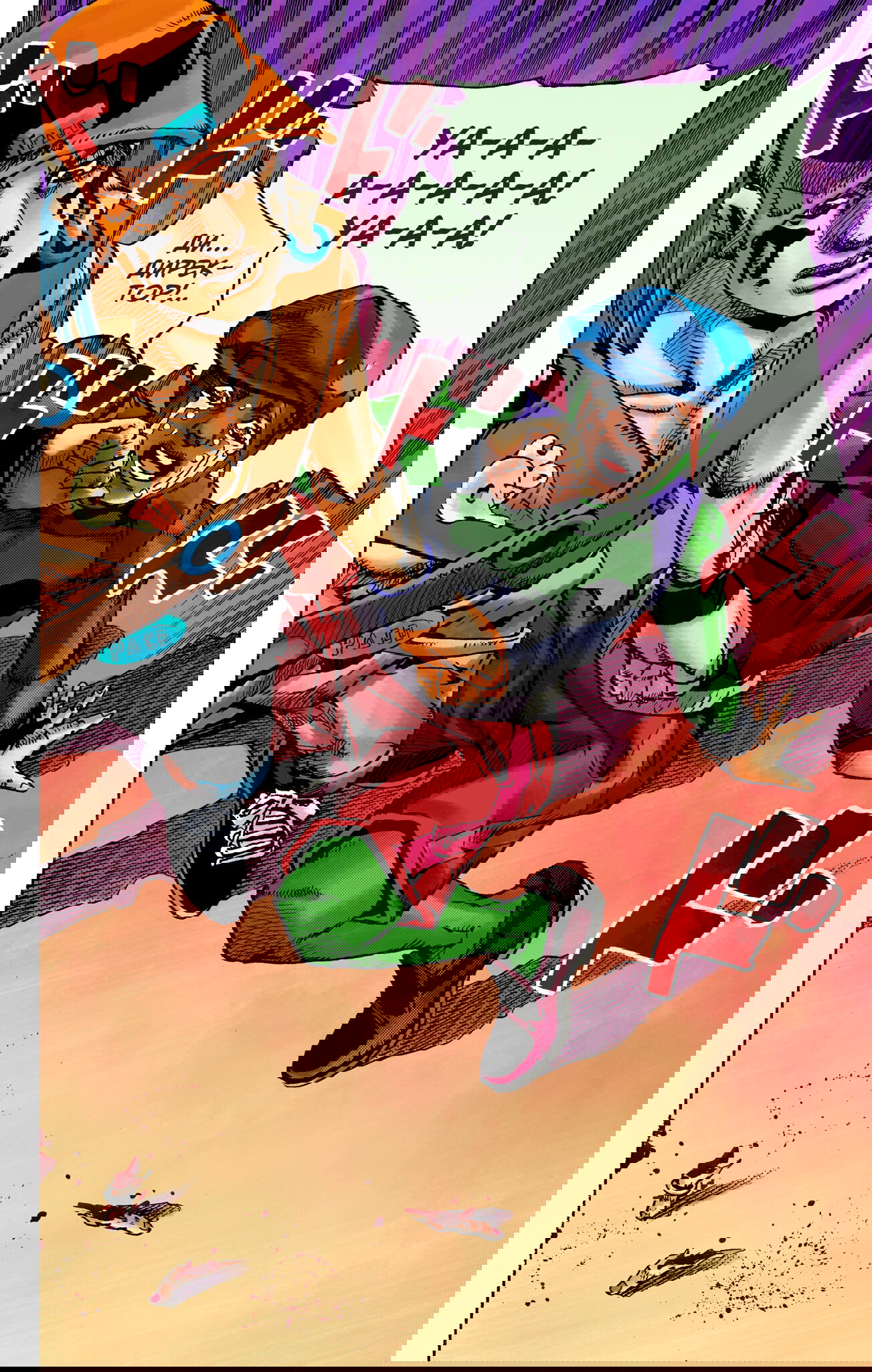 Манга Невероятные Приключения ДжоДжо Часть 9: ДжоДжоЛэндс (Цветная Версия) - Глава 24 Страница 40