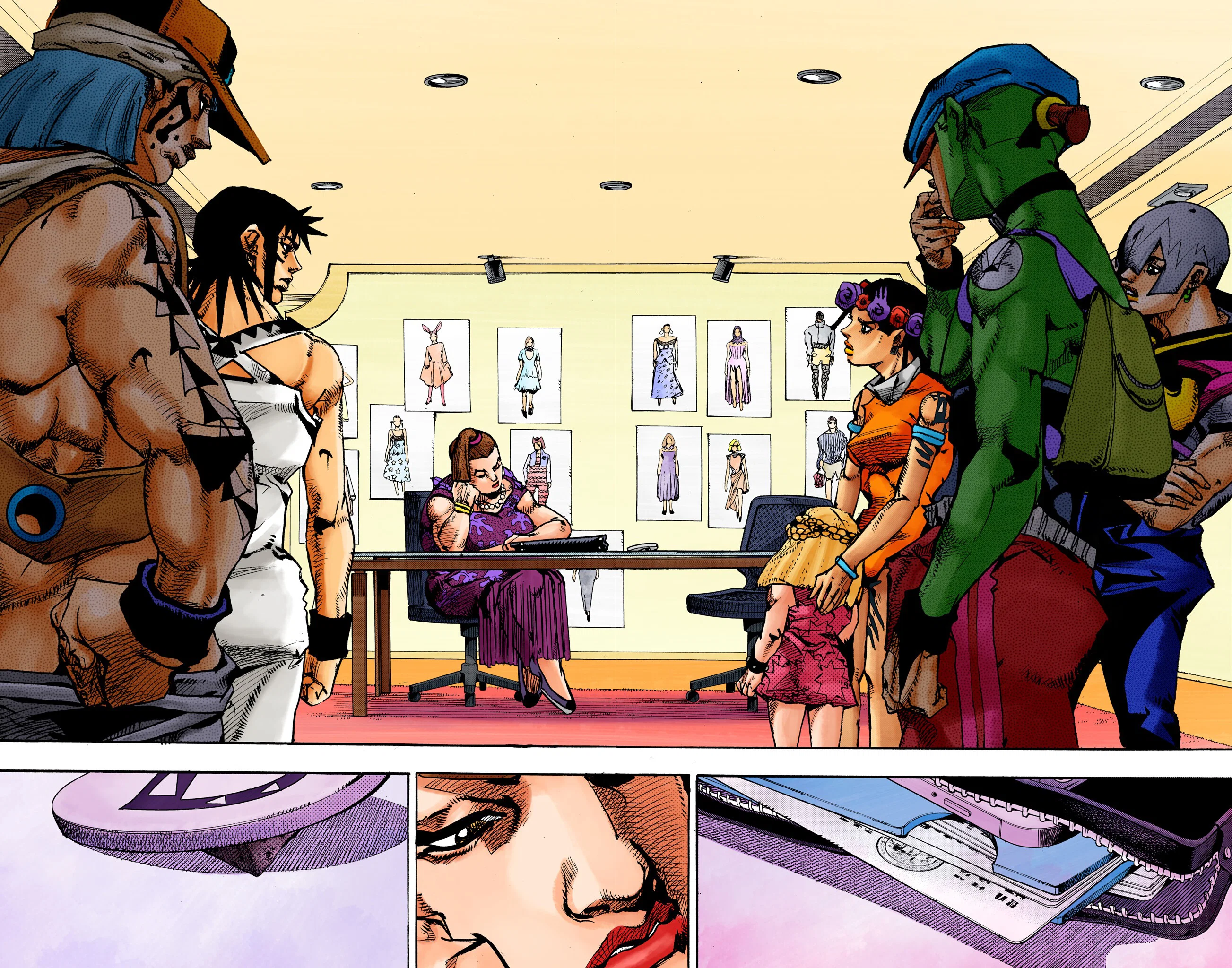 Манга Невероятные Приключения ДжоДжо Часть 9: ДжоДжоЛэндс (Цветная Версия) - Глава 21 Страница 10