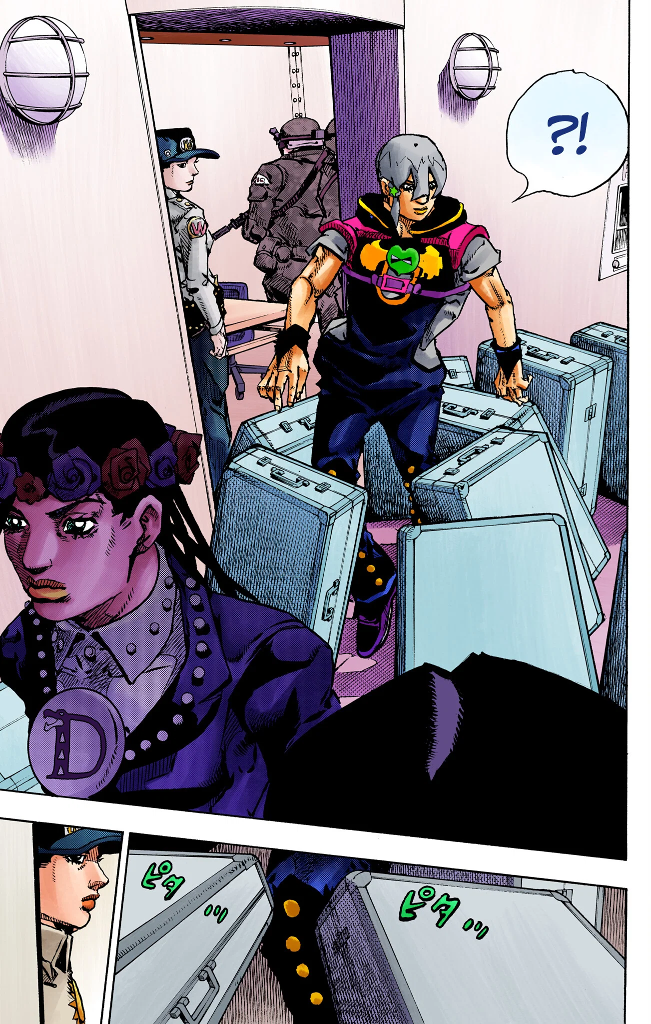 Манга Невероятные Приключения ДжоДжо Часть 9: ДжоДжоЛэндс (Цветная Версия) - Глава 27 Страница 28