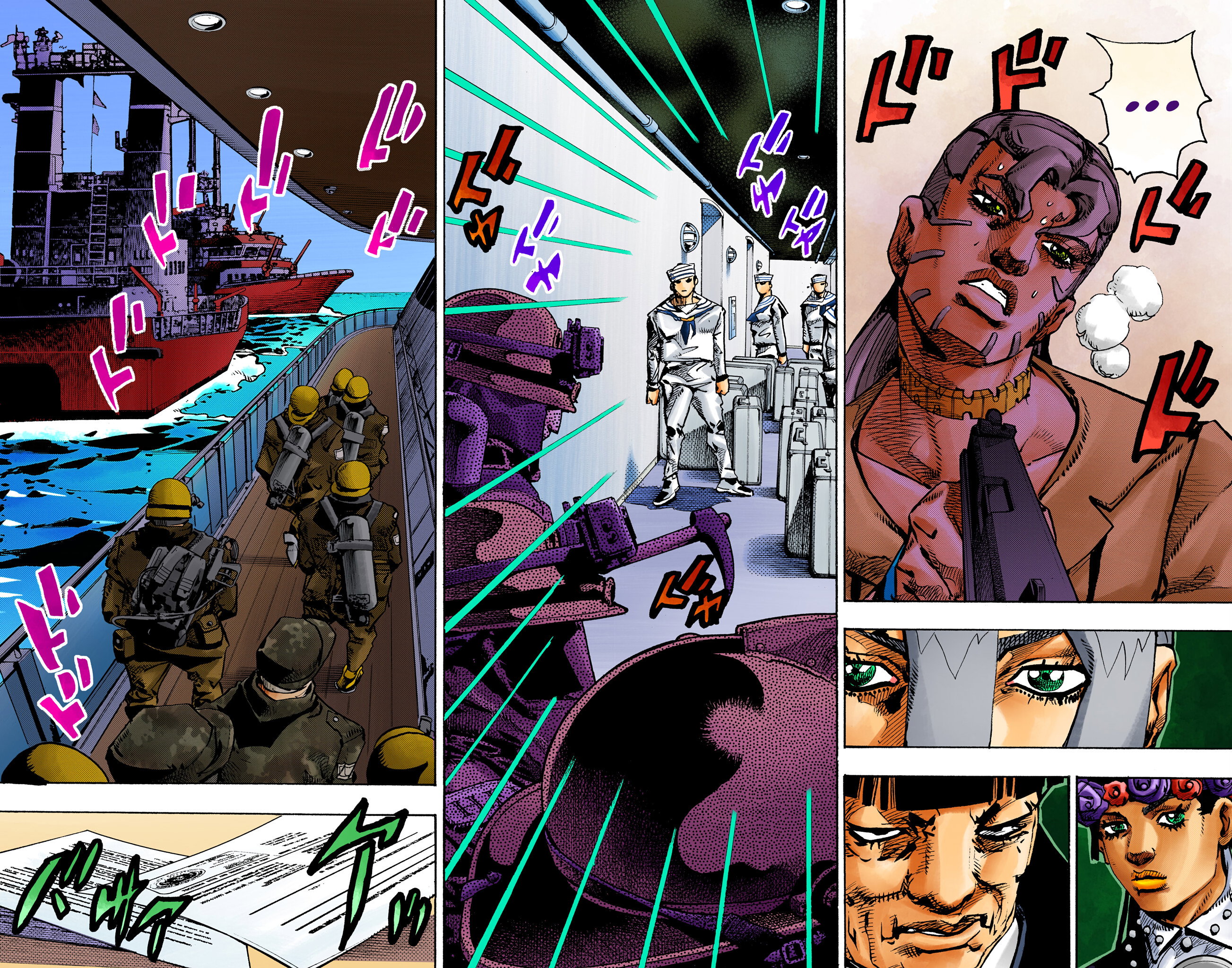 Манга Невероятные Приключения ДжоДжо Часть 9: ДжоДжоЛэндс (Цветная Версия) - Глава 27 Страница 17