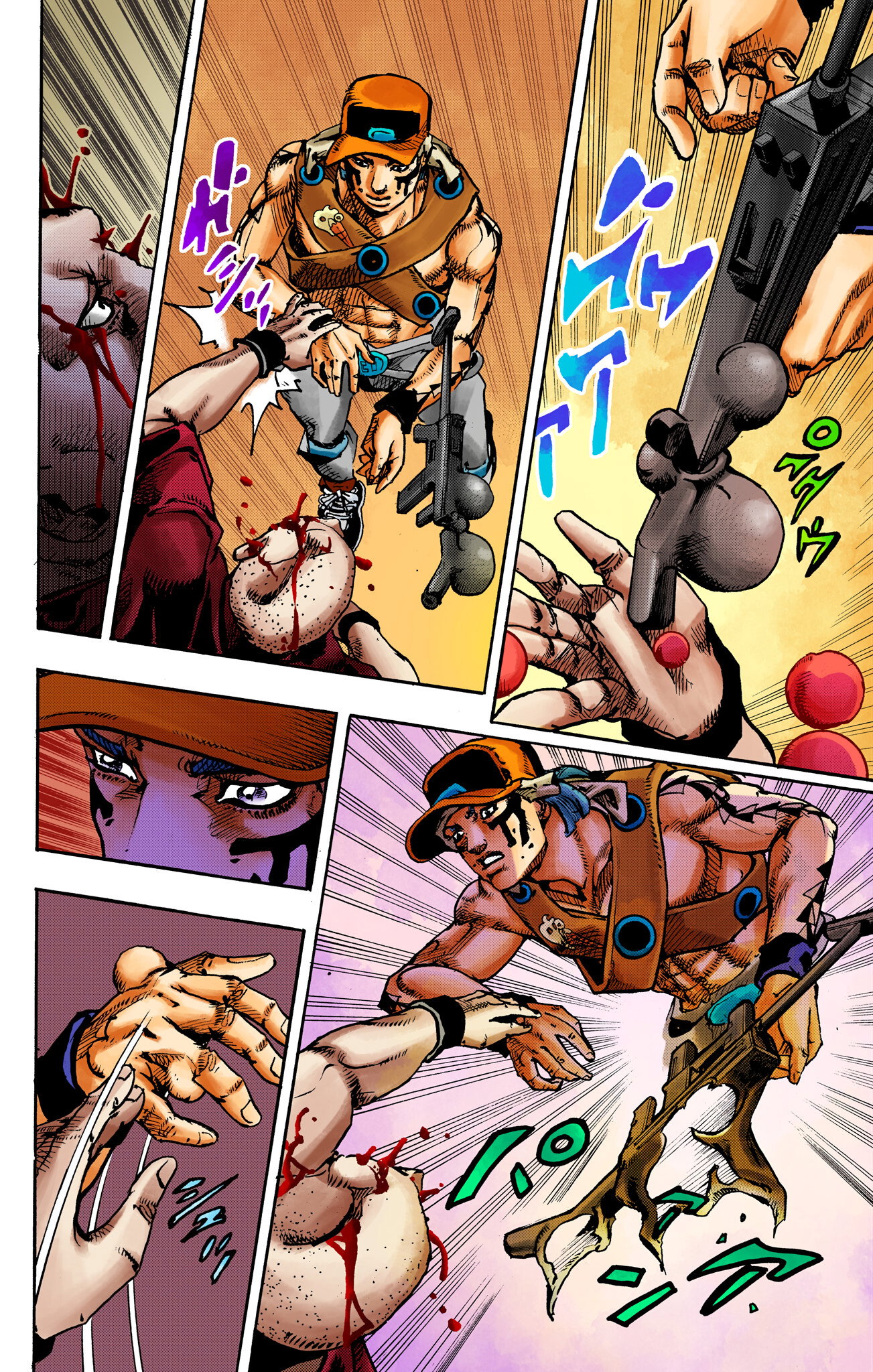 Манга Невероятные Приключения ДжоДжо Часть 9: ДжоДжоЛэндс (Цветная Версия) - Глава 26 Страница 27