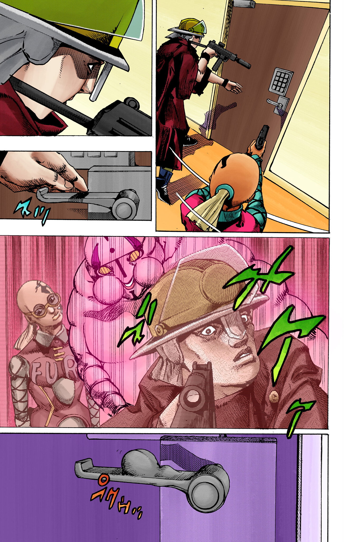 Манга Невероятные Приключения ДжоДжо Часть 9: ДжоДжоЛэндс (Цветная Версия) - Глава 25 Страница 12