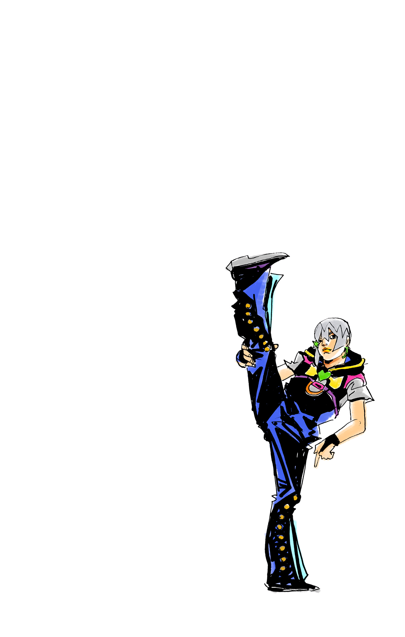 Манга Невероятные Приключения ДжоДжо Часть 9: ДжоДжоЛэндс (Цветная Версия) - Глава 25 Страница 31