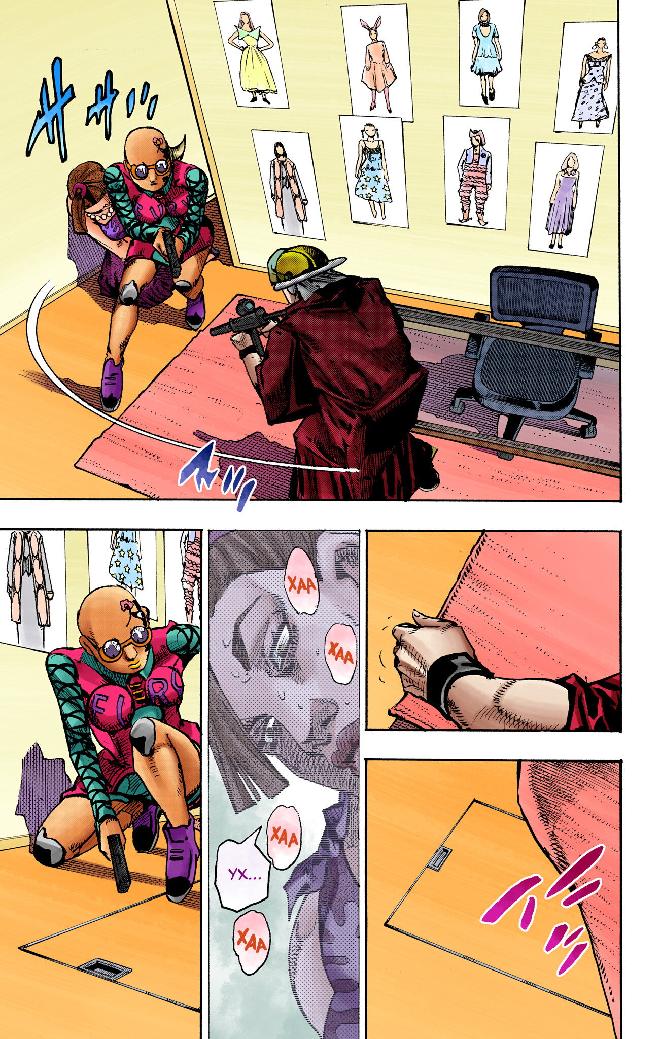 Манга Невероятные Приключения ДжоДжо Часть 9: ДжоДжоЛэндс (Цветная Версия) - Глава 25 Страница 23