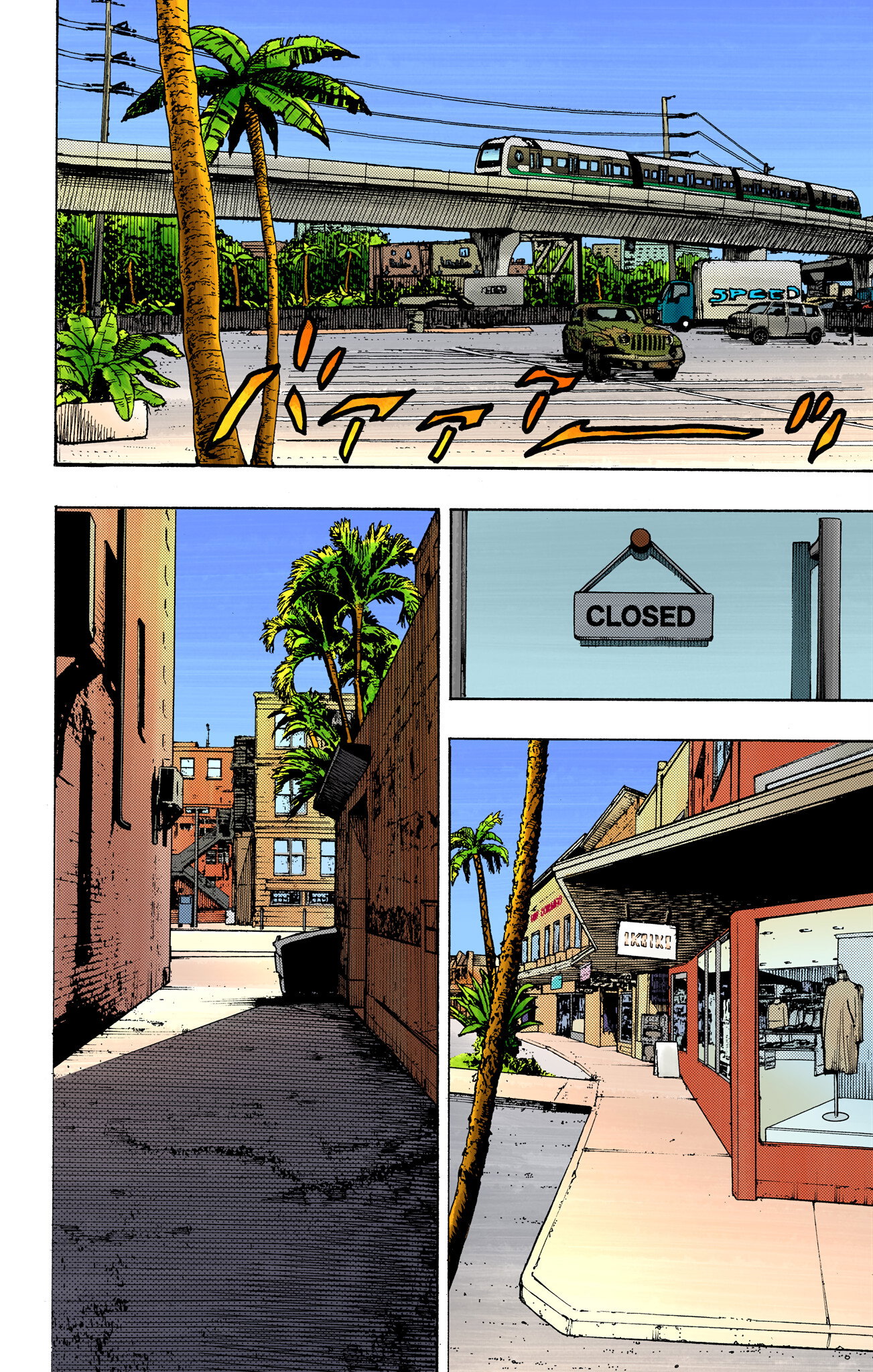 Манга Невероятные Приключения ДжоДжо Часть 9: ДжоДжоЛэндс (Цветная Версия) - Глава 25 Страница 3