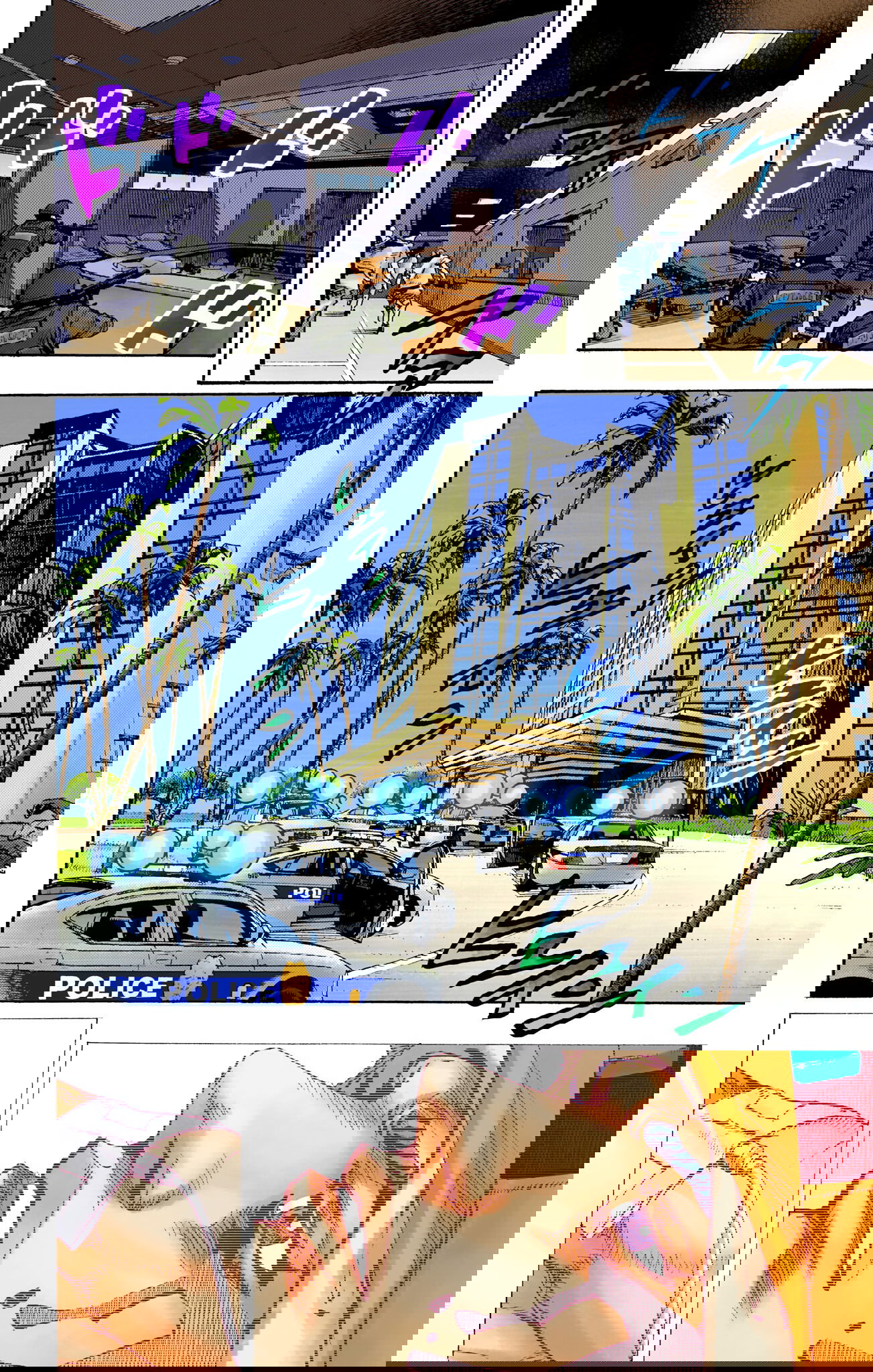 Манга Невероятные Приключения ДжоДжо Часть 9: ДжоДжоЛэндс (Цветная Версия) - Глава 20 Страница 23