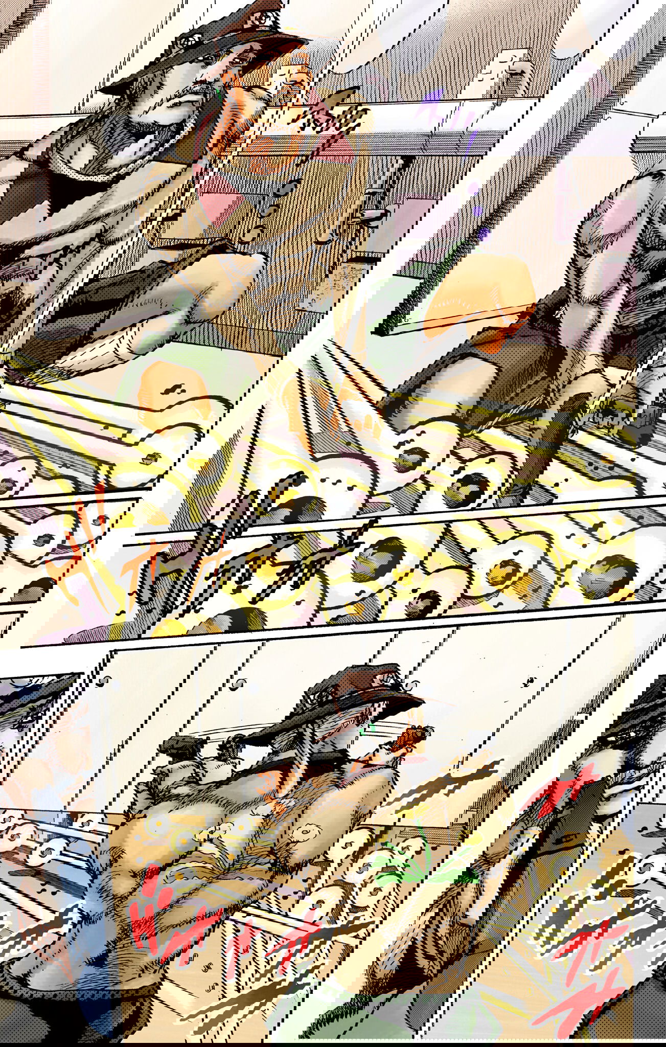 Манга Невероятные Приключения ДжоДжо Часть 9: ДжоДжоЛэндс (Цветная Версия) - Глава 20 Страница 7