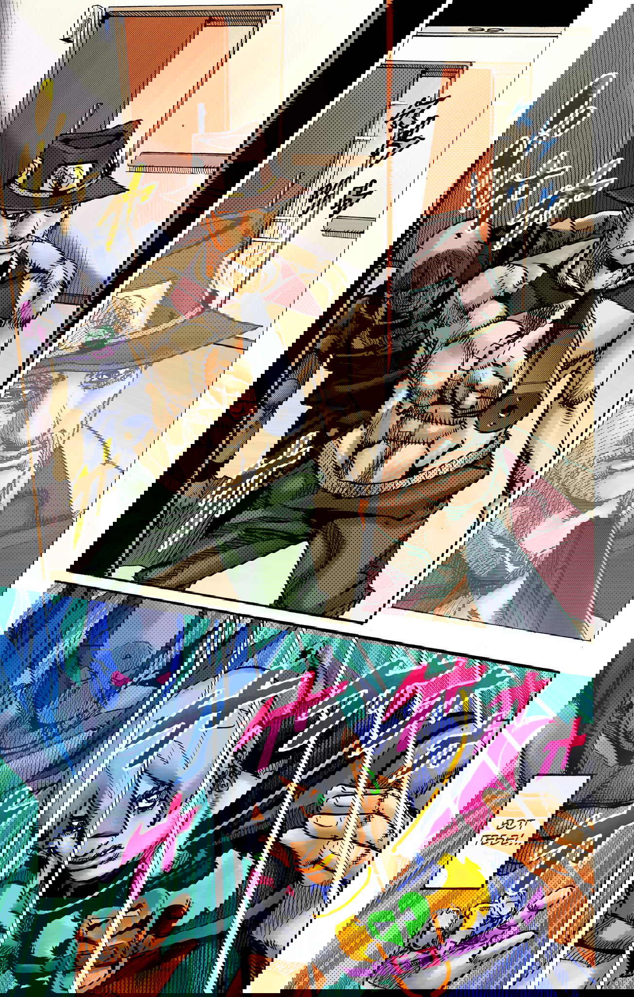 Манга Невероятные Приключения ДжоДжо Часть 9: ДжоДжоЛэндс (Цветная Версия) - Глава 19 Страница 29