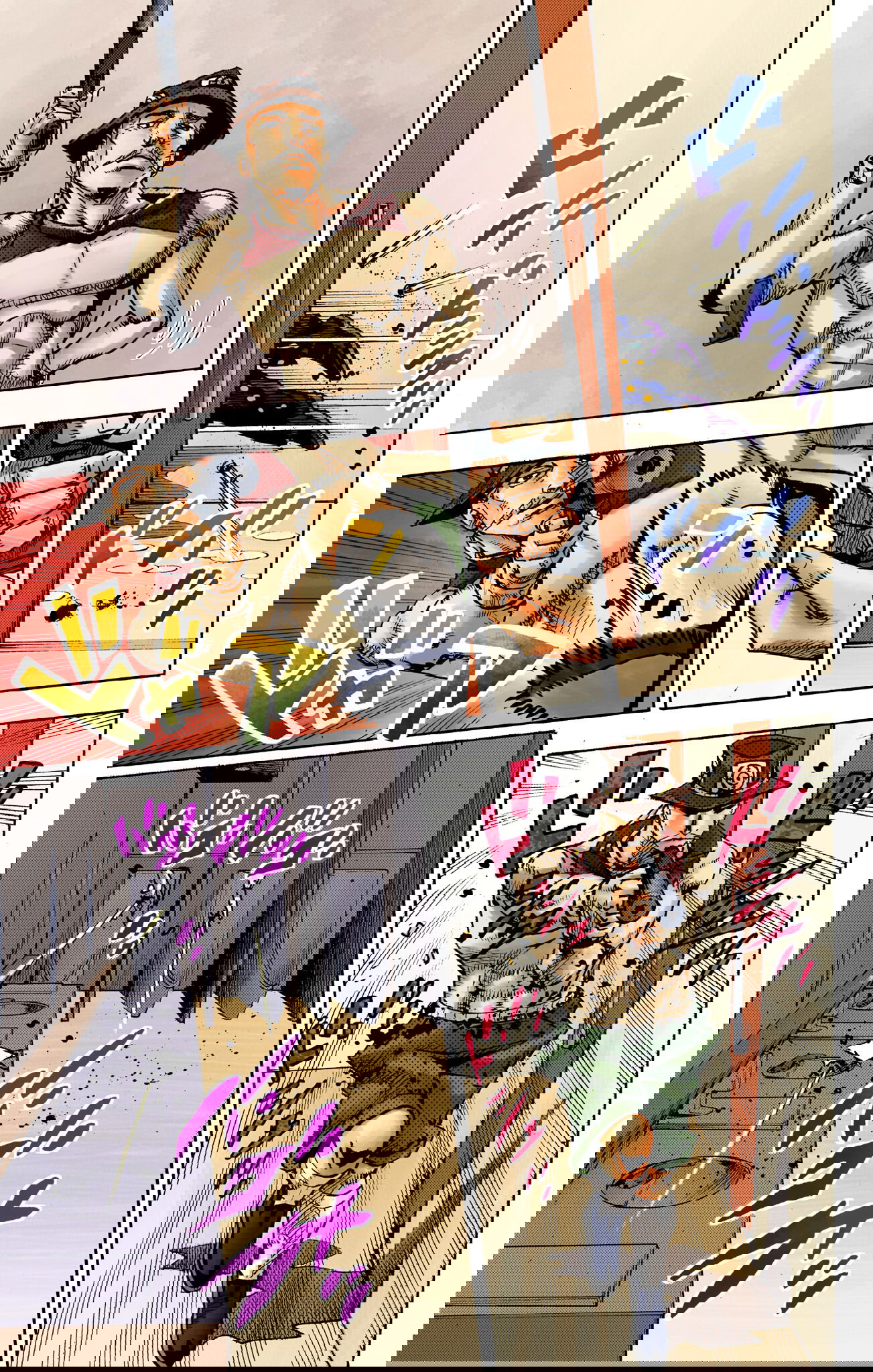 Манга Невероятные Приключения ДжоДжо Часть 9: ДжоДжоЛэндс (Цветная Версия) - Глава 19 Страница 32