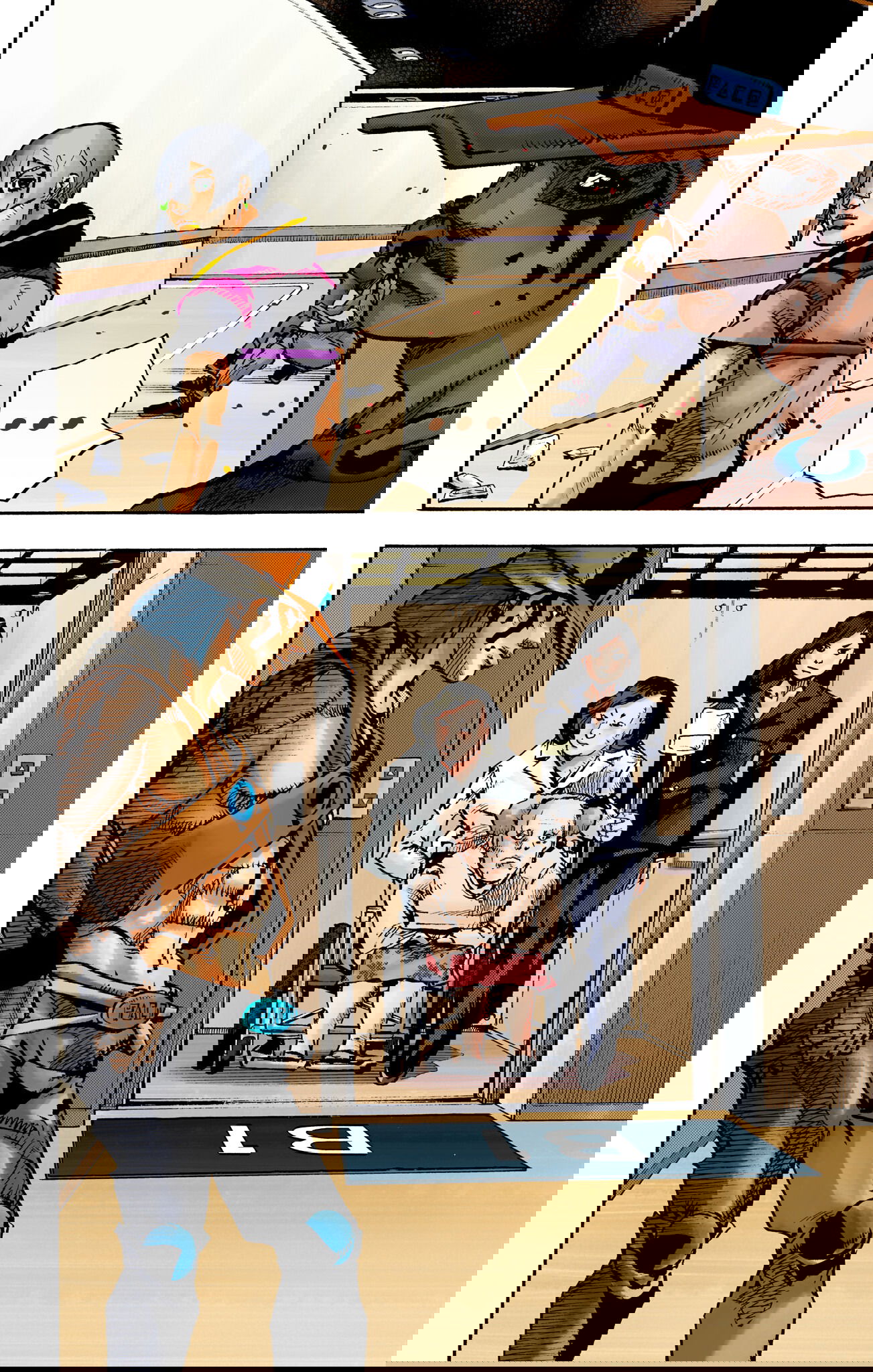 Манга Невероятные Приключения ДжоДжо Часть 9: ДжоДжоЛэндс (Цветная Версия) - Глава 18 Страница 21