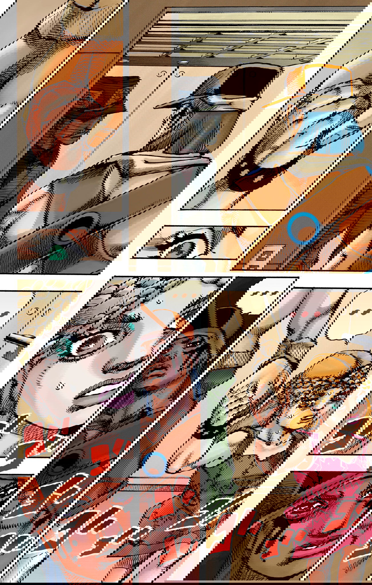 Манга Невероятные Приключения ДжоДжо Часть 9: ДжоДжоЛэндс (Цветная Версия) - Глава 18 Страница 23