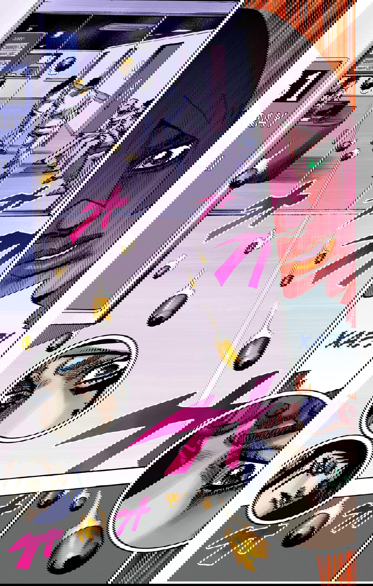 Манга Невероятные Приключения ДжоДжо Часть 9: ДжоДжоЛэндс (Цветная Версия) - Глава 17 Страница 40