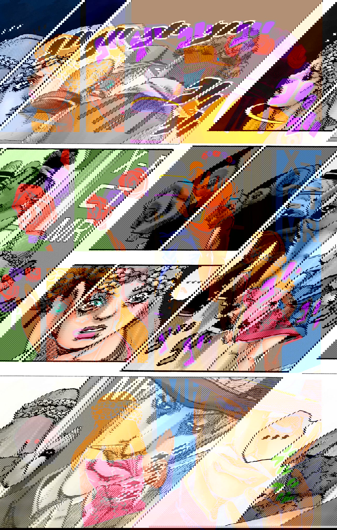 Манга Невероятные Приключения ДжоДжо Часть 9: ДжоДжоЛэндс (Цветная Версия) - Глава 17 Страница 32