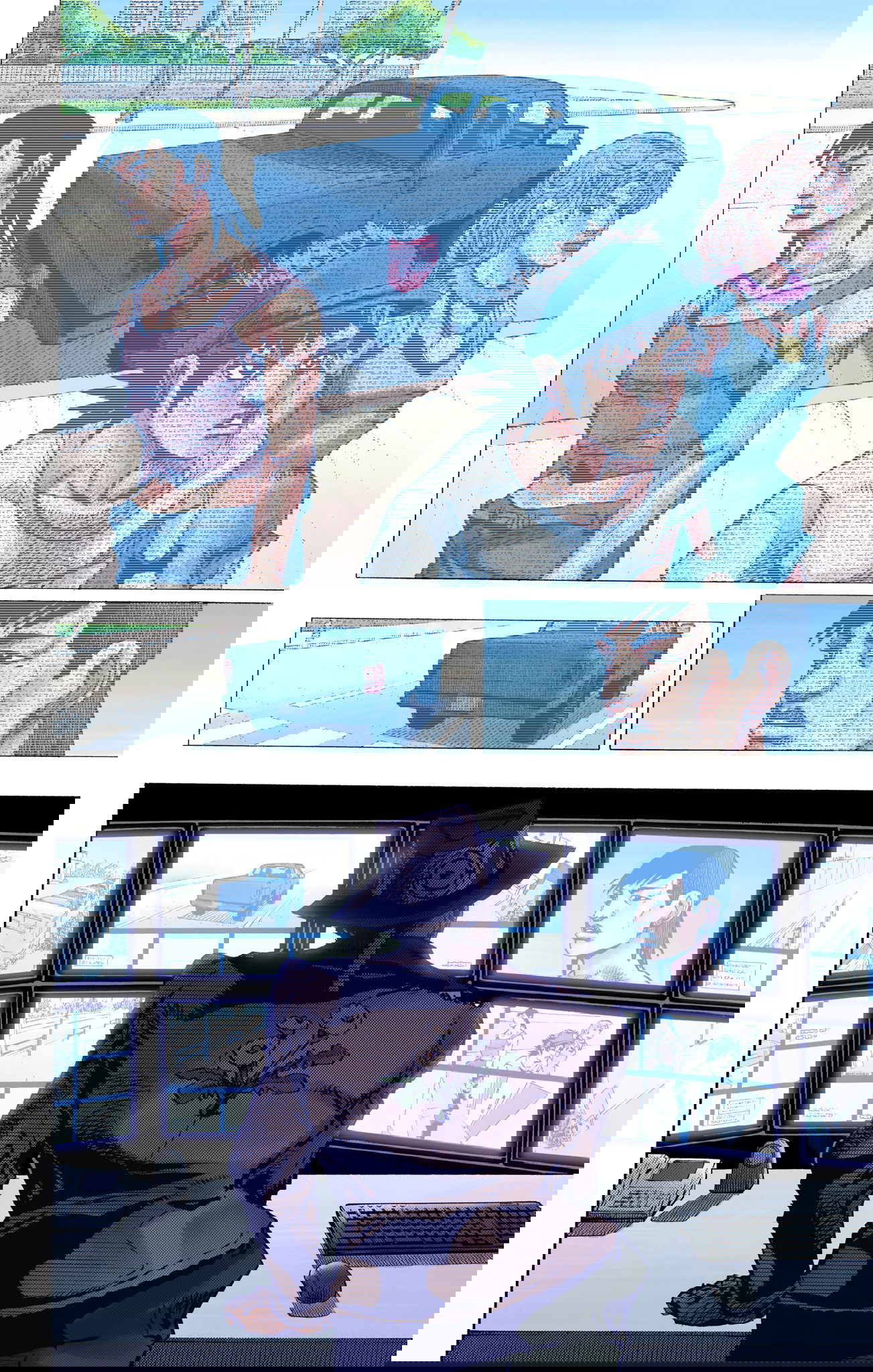 Манга Невероятные Приключения ДжоДжо Часть 9: ДжоДжоЛэндс (Цветная Версия) - Глава 16 Страница 20