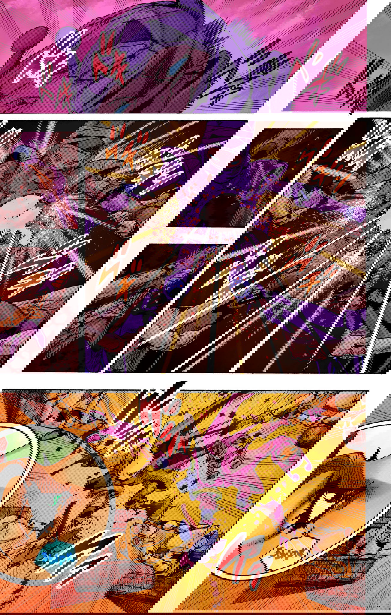 Манга Невероятные Приключения ДжоДжо Часть 9: ДжоДжоЛэндс (Цветная Версия) - Глава 16 Страница 13