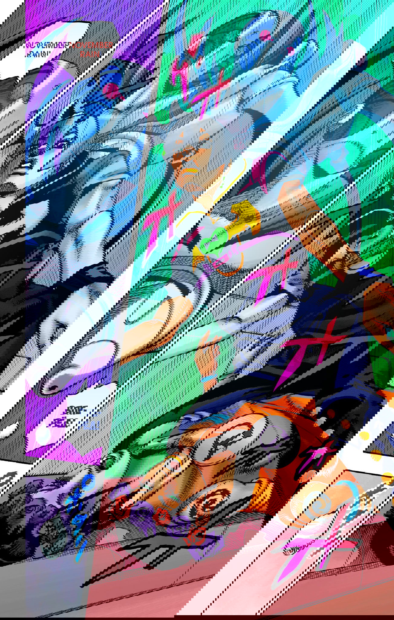 Манга Невероятные Приключения ДжоДжо Часть 9: ДжоДжоЛэндс (Цветная Версия) - Глава 16 Страница 10