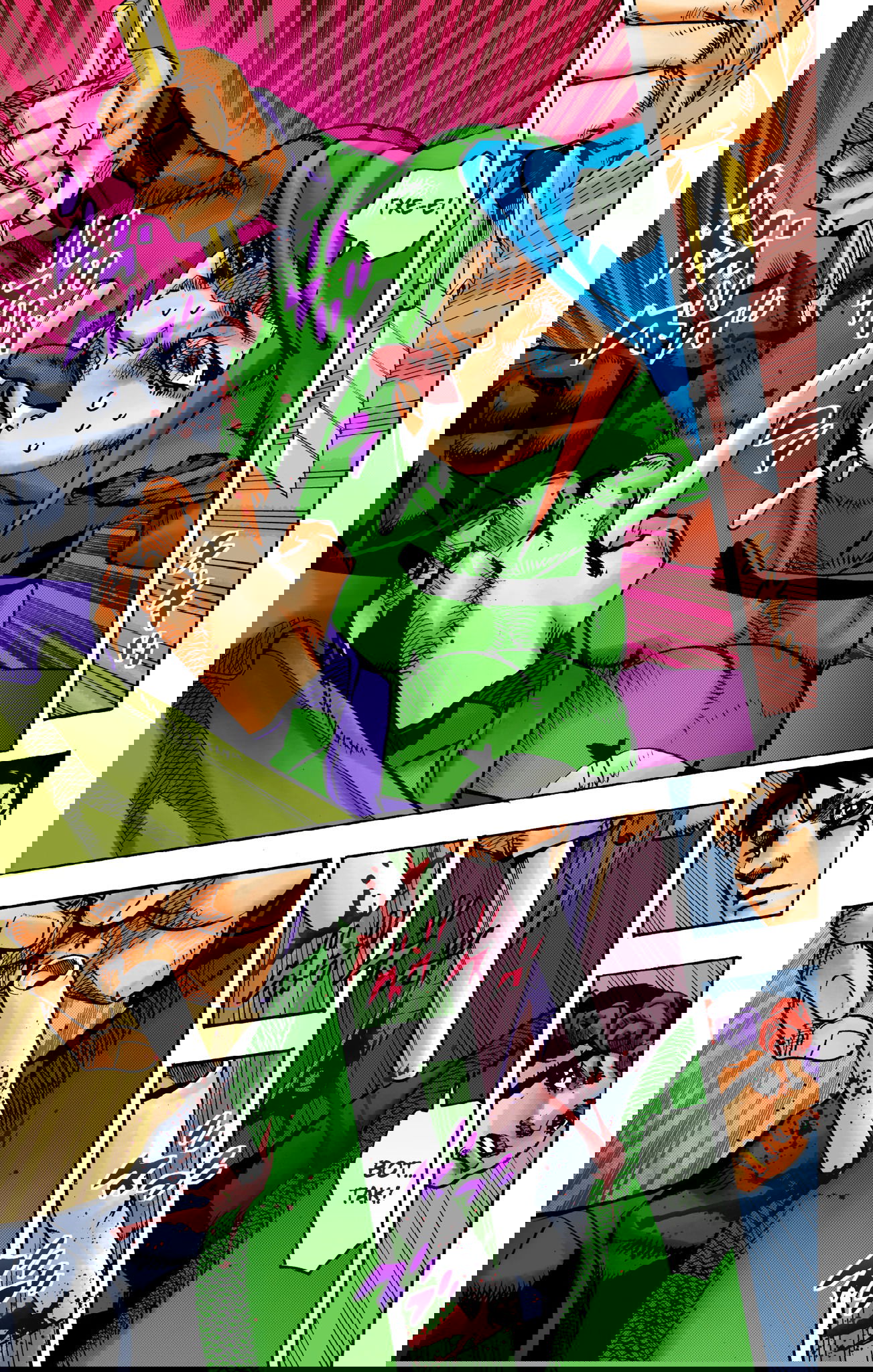 Манга Невероятные Приключения ДжоДжо Часть 9: ДжоДжоЛэндс (Цветная Версия) - Глава 15 Страница 5