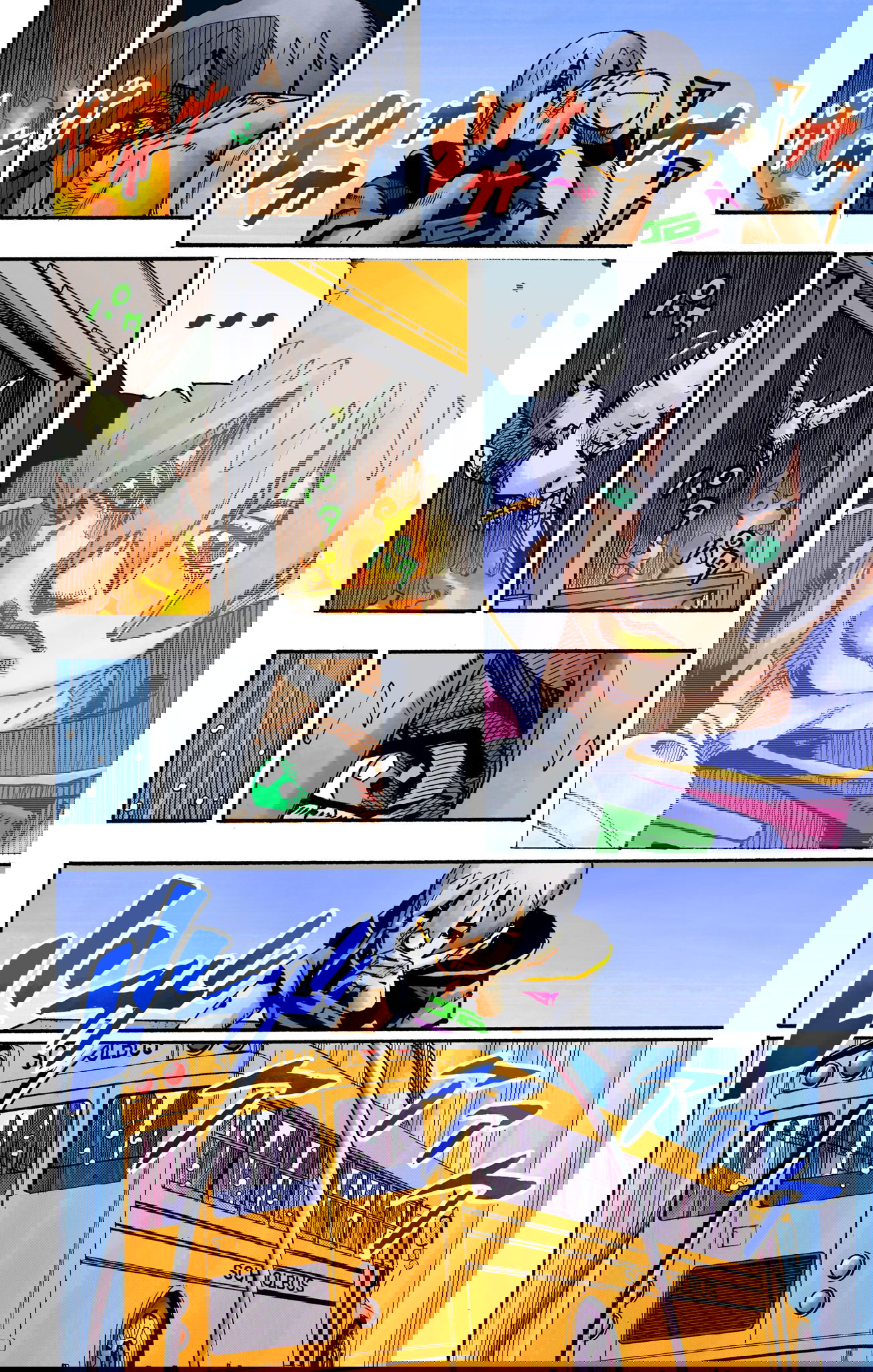 Манга Невероятные Приключения ДжоДжо Часть 9: ДжоДжоЛэндс (Цветная Версия) - Глава 13 Страница 21