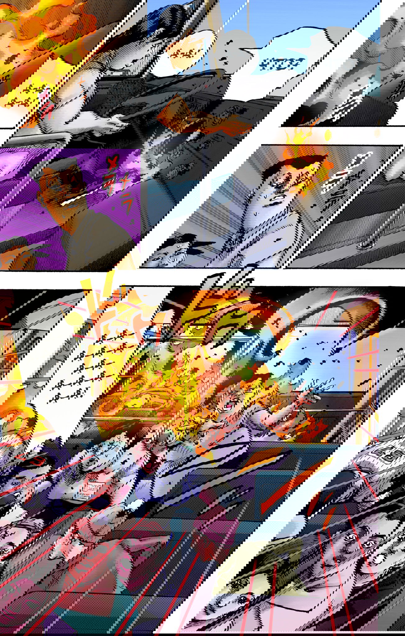 Манга Невероятные Приключения ДжоДжо Часть 9: ДжоДжоЛэндс (Цветная Версия) - Глава 13 Страница 19