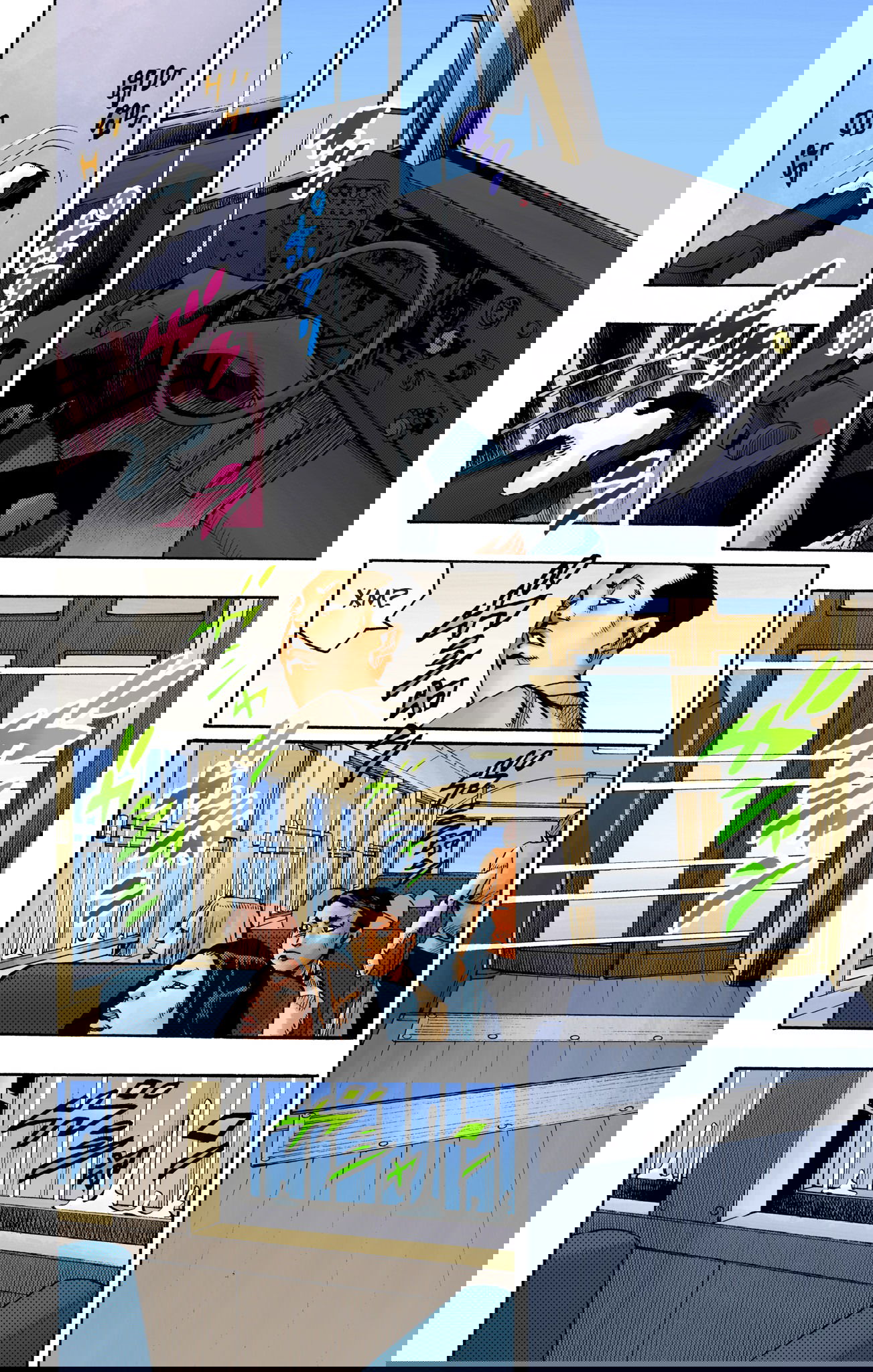 Манга Невероятные Приключения ДжоДжо Часть 9: ДжоДжоЛэндс (Цветная Версия) - Глава 13 Страница 18