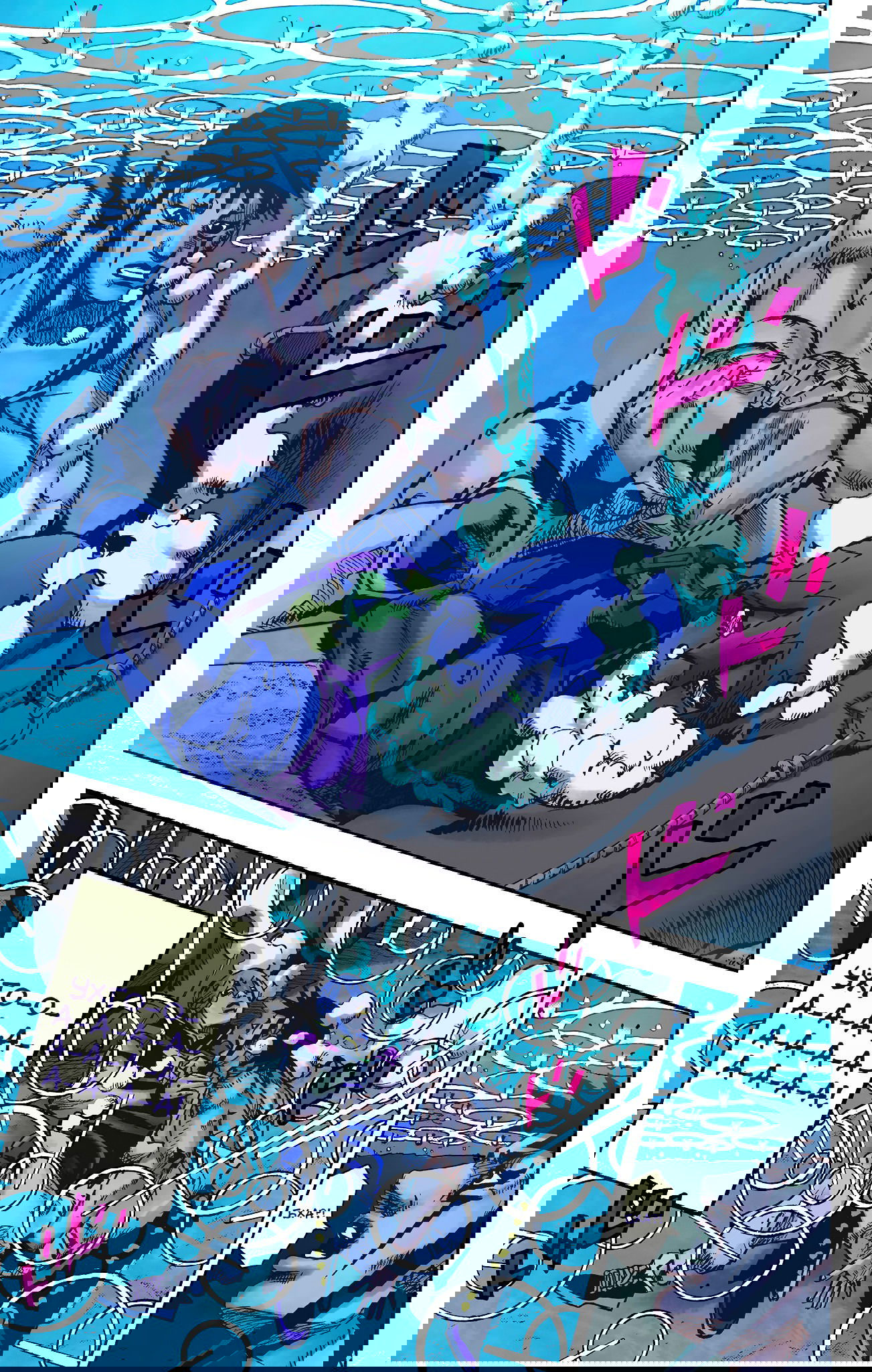 Манга Невероятные Приключения ДжоДжо Часть 9: ДжоДжоЛэндс (Цветная Версия) - Глава 11 Страница 35