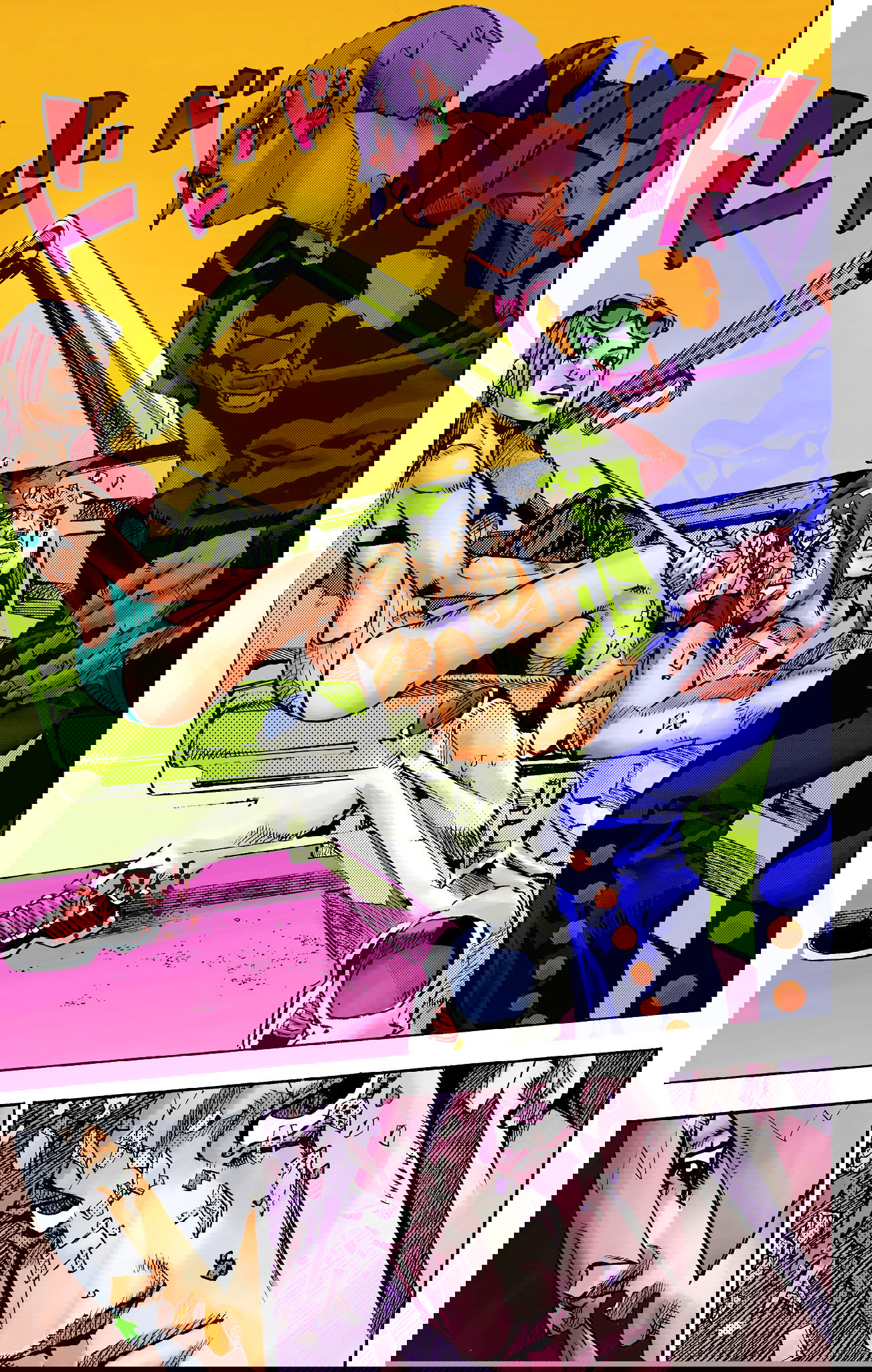 Манга Невероятные Приключения ДжоДжо Часть 9: ДжоДжоЛэндс (Цветная Версия) - Глава 11 Страница 13