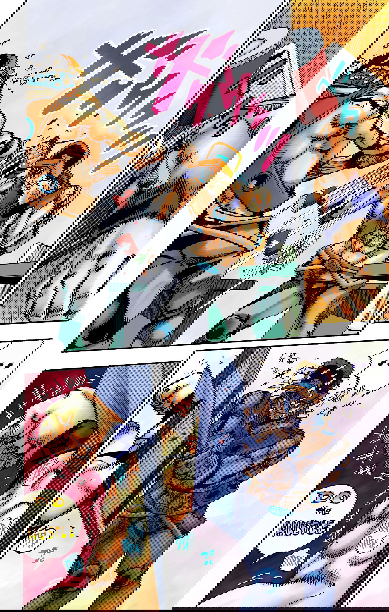 Манга Невероятные Приключения ДжоДжо Часть 9: ДжоДжоЛэндс (Цветная Версия) - Глава 10 Страница 5