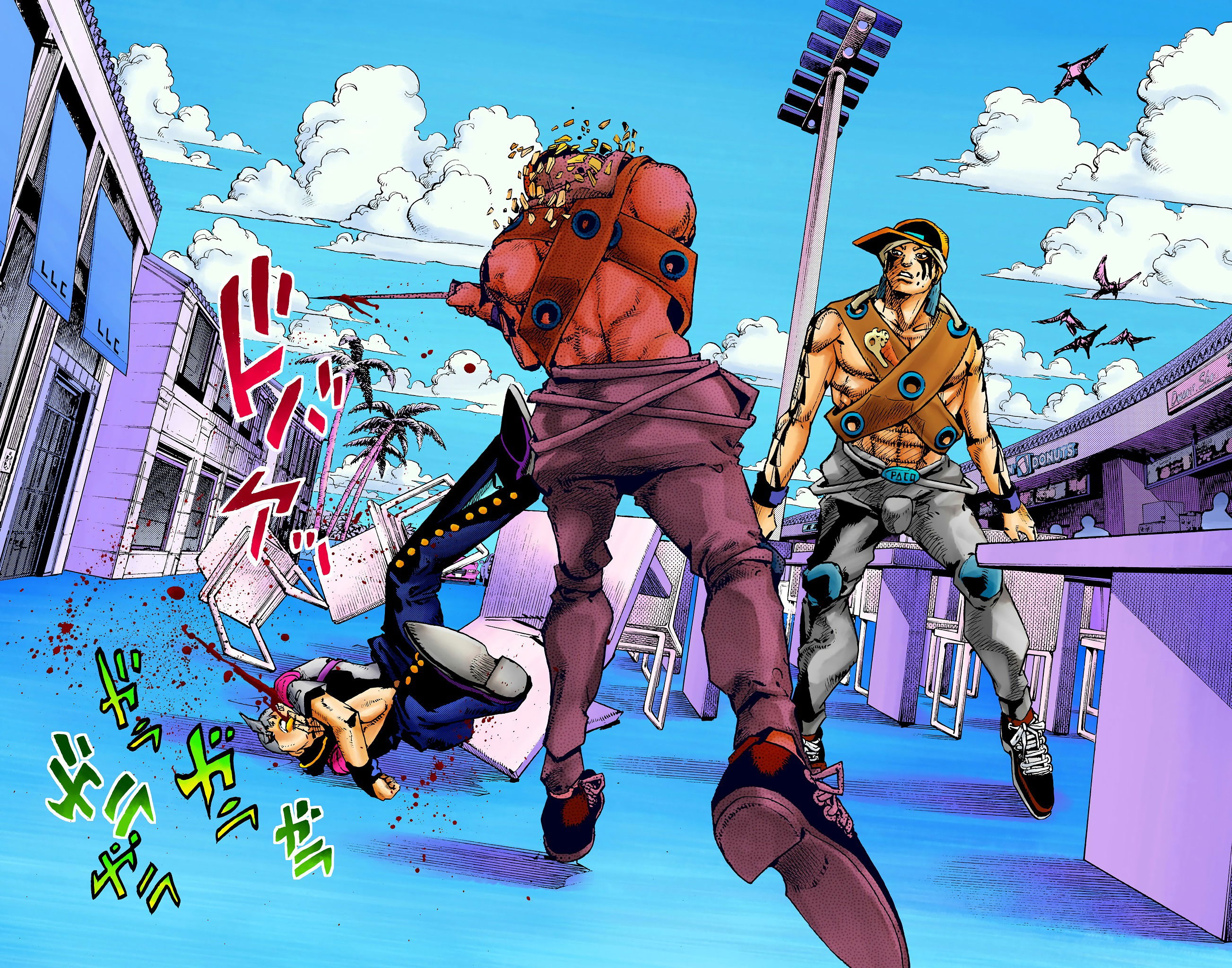 Манга Невероятные Приключения ДжоДжо Часть 9: ДжоДжоЛэндс (Цветная Версия) - Глава 10 Страница 2