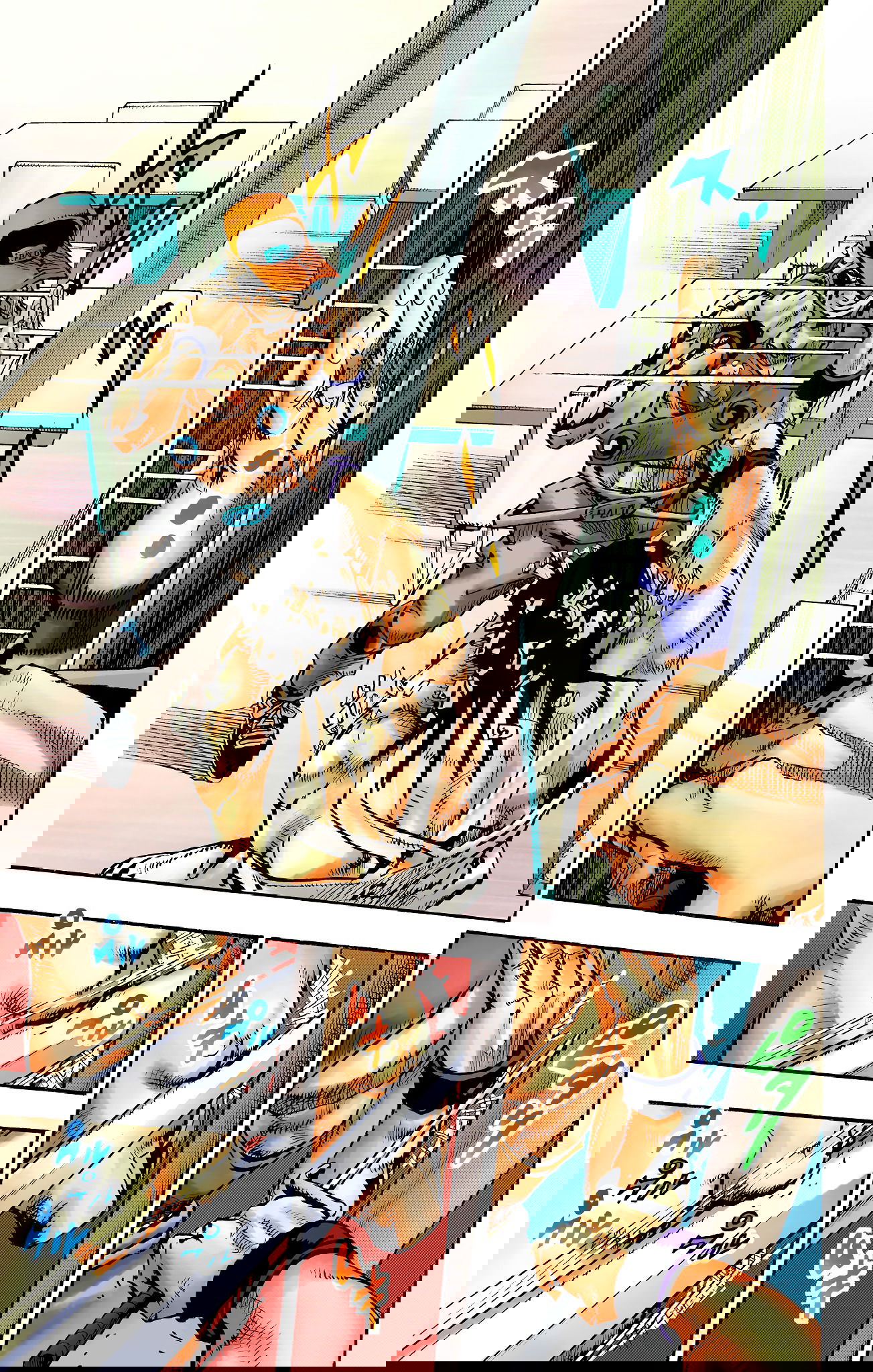 Манга Невероятные Приключения ДжоДжо Часть 9: ДжоДжоЛэндс (Цветная Версия) - Глава 10 Страница 10