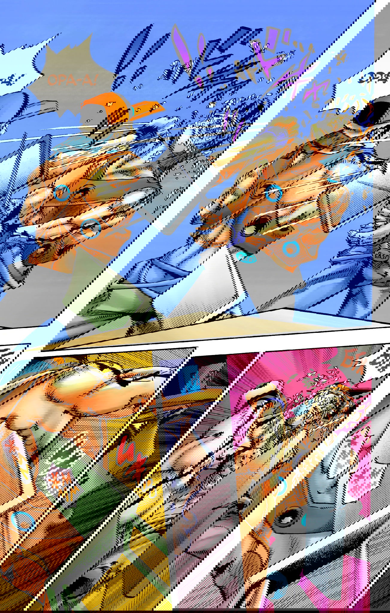 Манга Невероятные Приключения ДжоДжо Часть 9: ДжоДжоЛэндс (Цветная Версия) - Глава 10 Страница 6