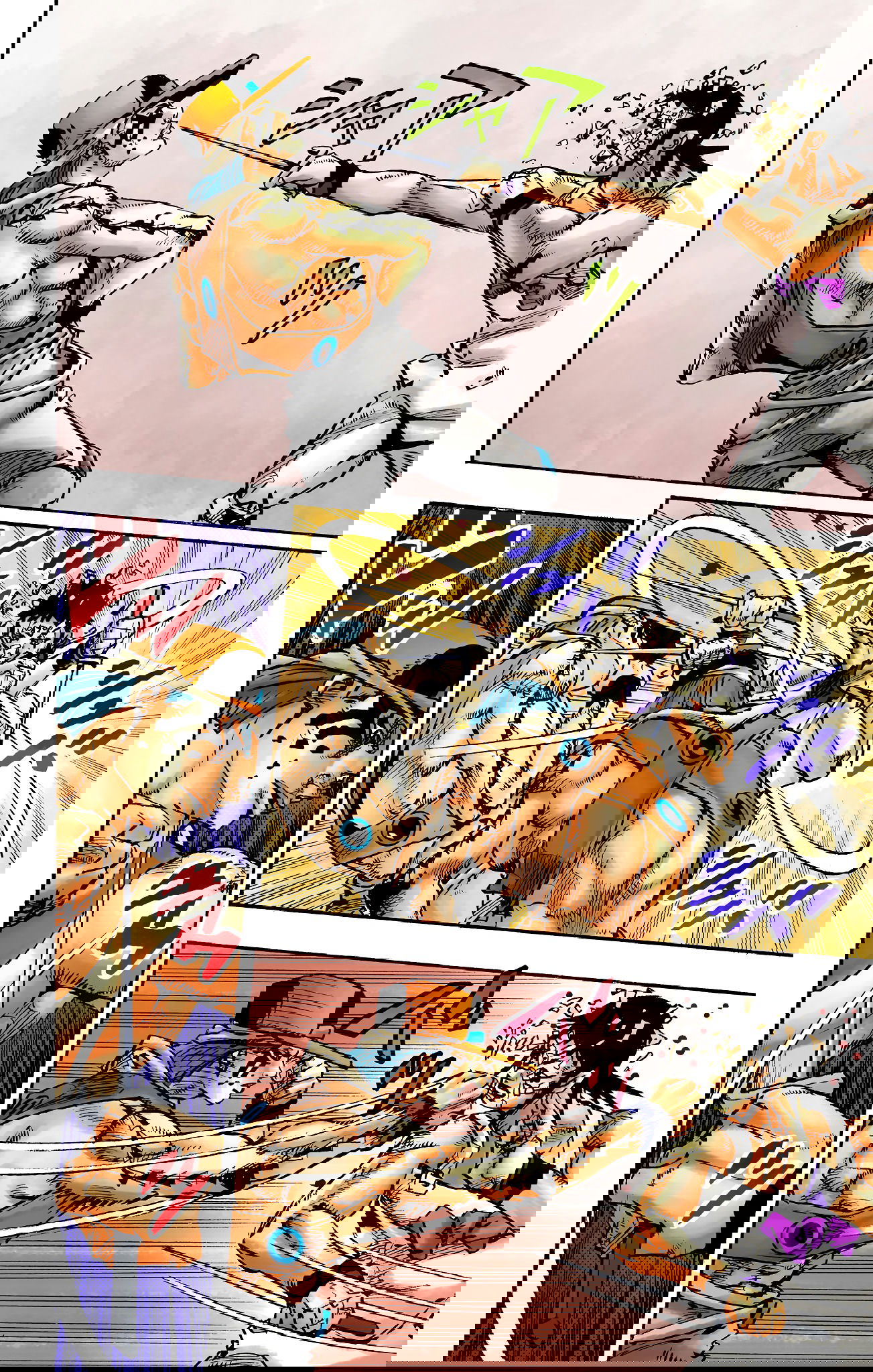 Манга Невероятные Приключения ДжоДжо Часть 9: ДжоДжоЛэндс (Цветная Версия) - Глава 10 Страница 9