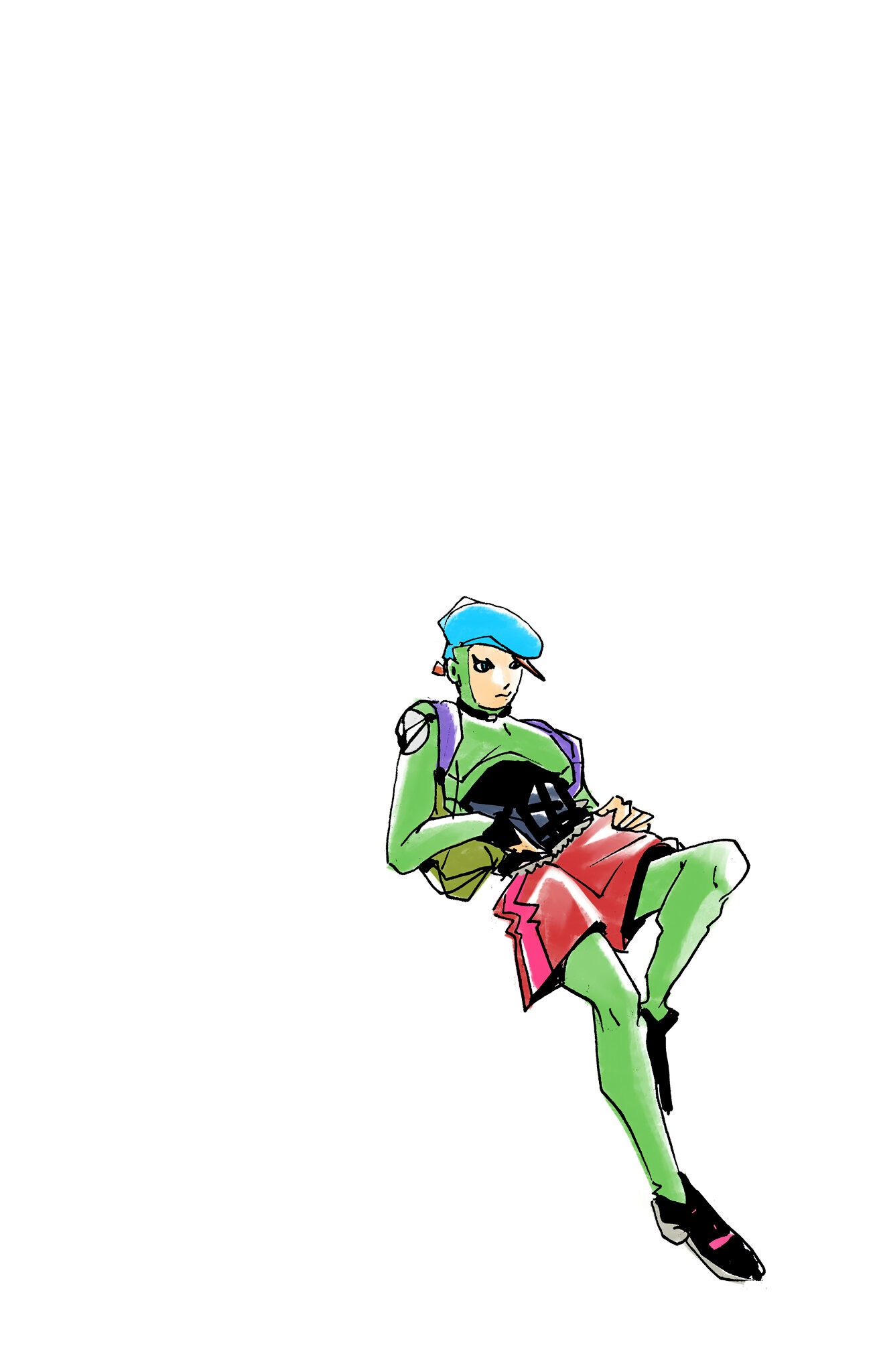 Манга Невероятные Приключения ДжоДжо Часть 9: ДжоДжоЛэндс (Цветная Версия) - Глава 8 Страница 38