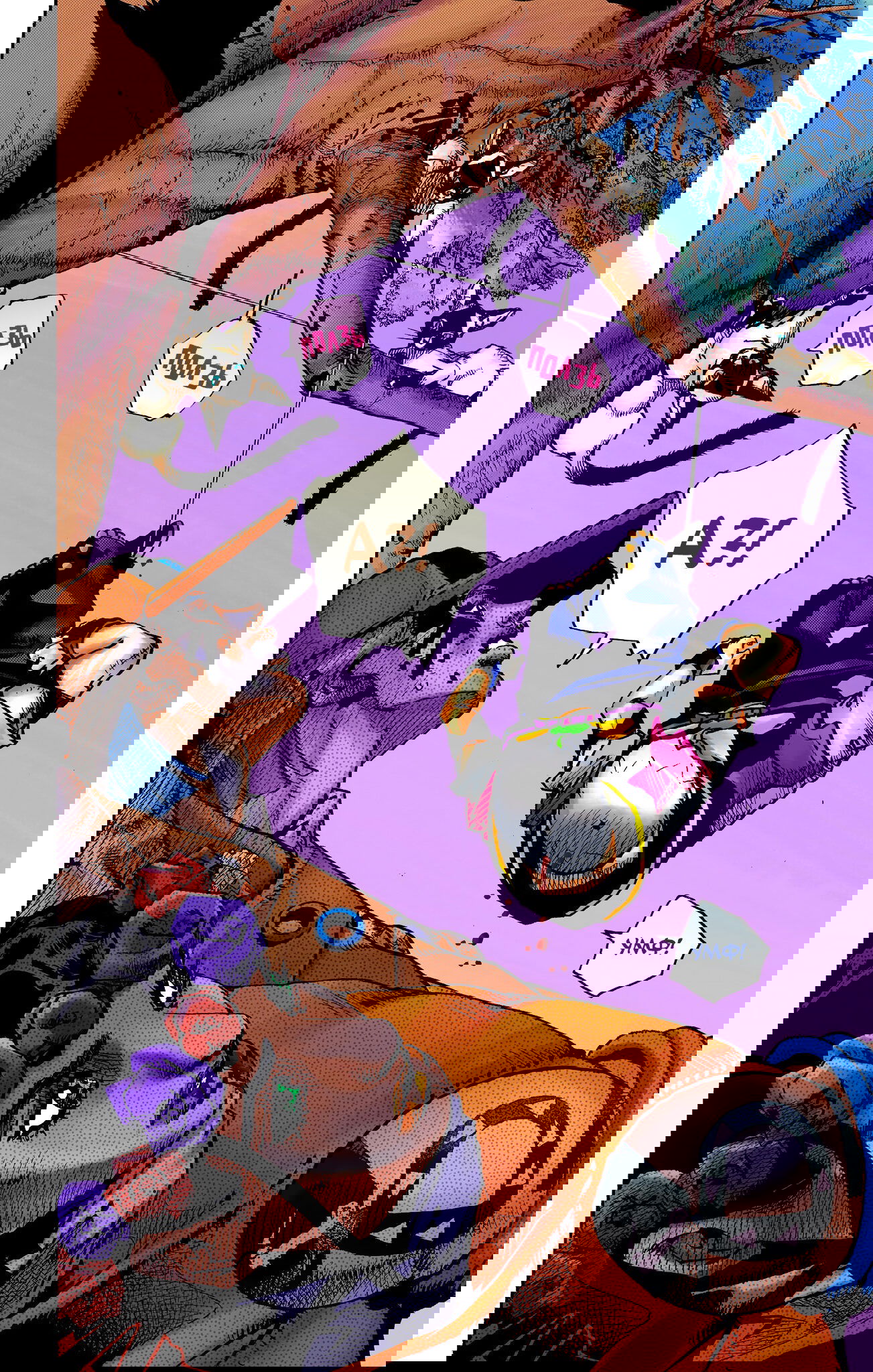 Манга Невероятные Приключения ДжоДжо Часть 9: ДжоДжоЛэндс (Цветная Версия) - Глава 7 Страница 9