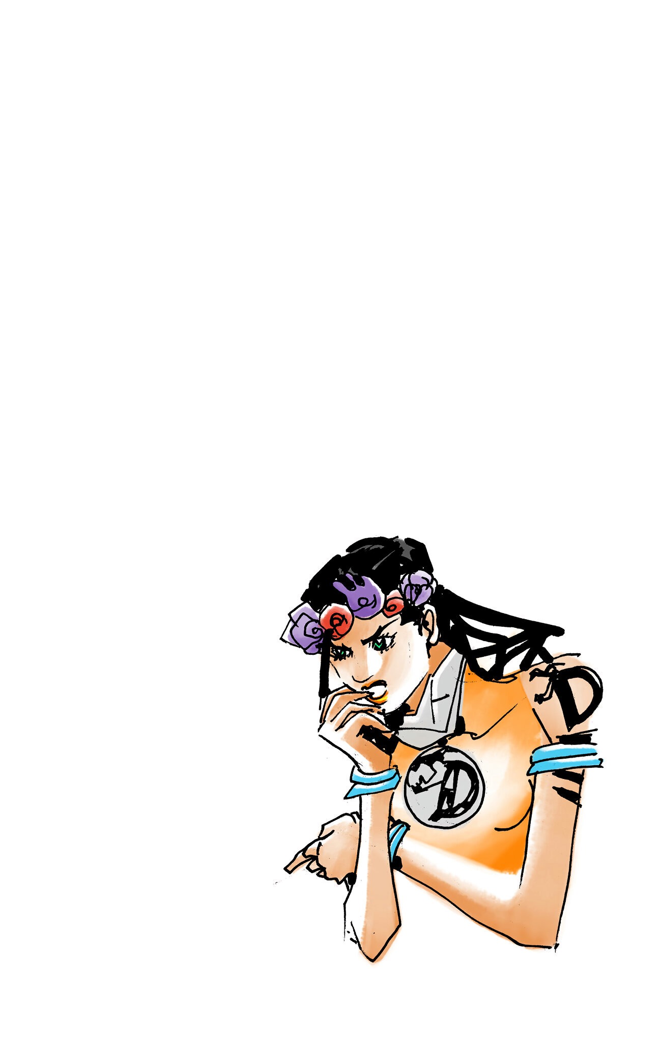 Манга Невероятные Приключения ДжоДжо Часть 9: ДжоДжоЛэндс (Цветная Версия) - Глава 6 Страница 28