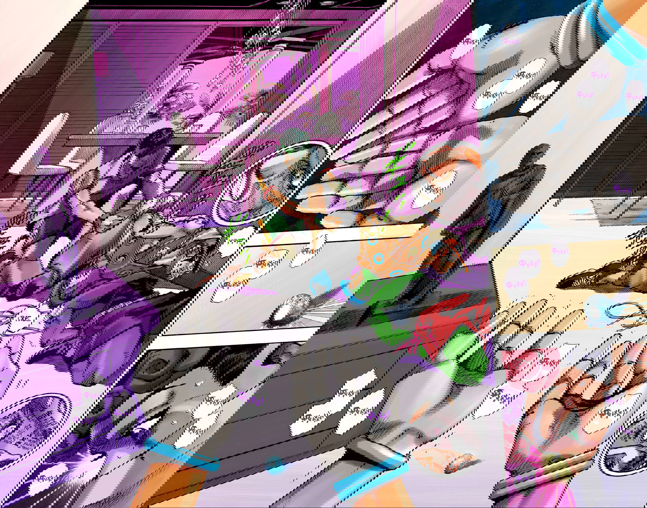 Манга Невероятные Приключения ДжоДжо Часть 9: ДжоДжоЛэндс (Цветная Версия) - Глава 5 Страница 5