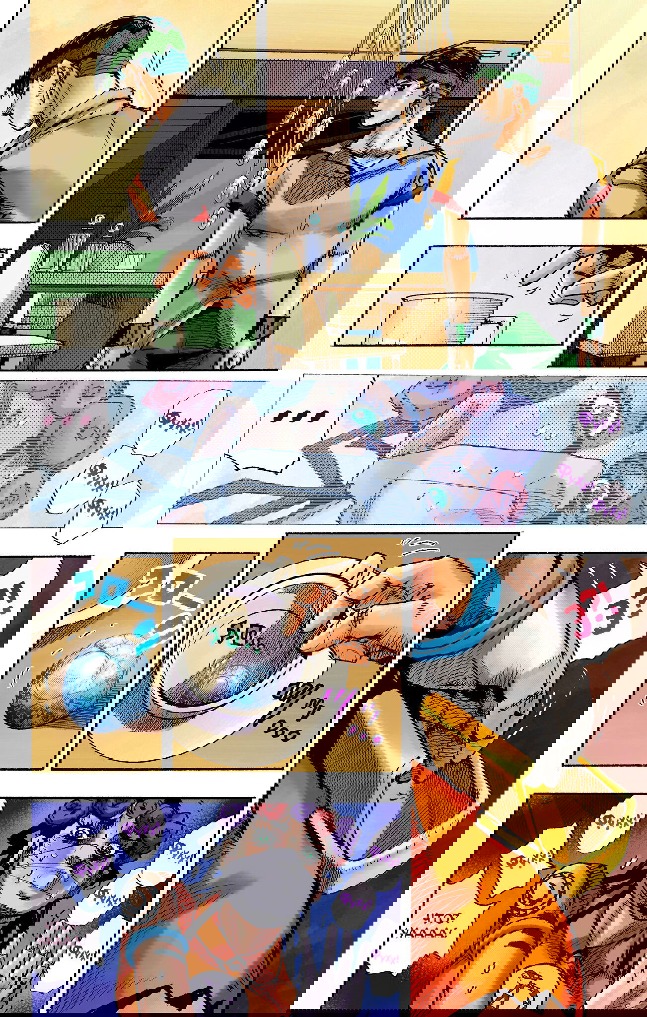 Манга Невероятные Приключения ДжоДжо Часть 9: ДжоДжоЛэндс (Цветная Версия) - Глава 5 Страница 10