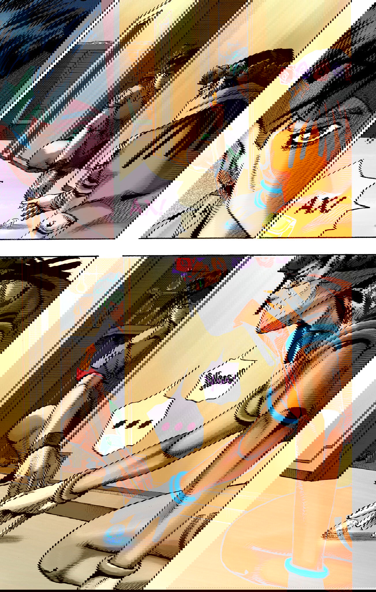 Манга Невероятные Приключения ДжоДжо Часть 9: ДжоДжоЛэндс (Цветная Версия) - Глава 4 Страница 21