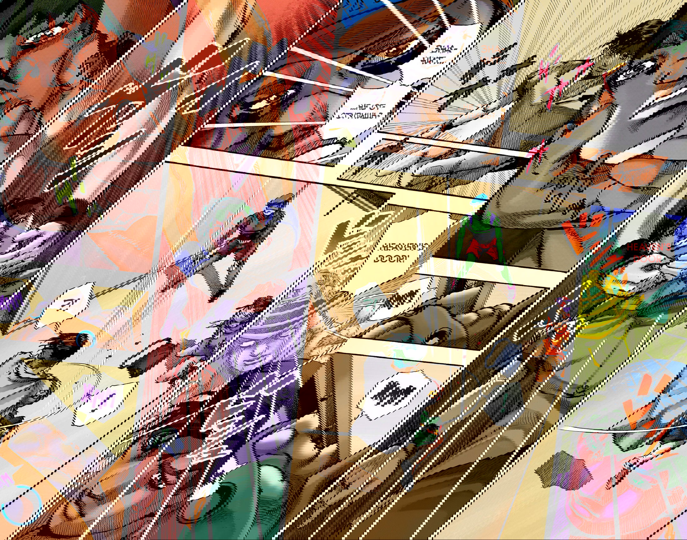 Манга Невероятные Приключения ДжоДжо Часть 9: ДжоДжоЛэндс (Цветная Версия) - Глава 4 Страница 28