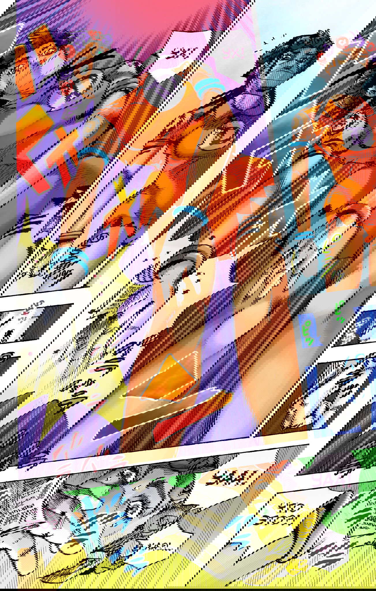 Манга Невероятные Приключения ДжоДжо Часть 9: ДжоДжоЛэндс (Цветная Версия) - Глава 4 Страница 24