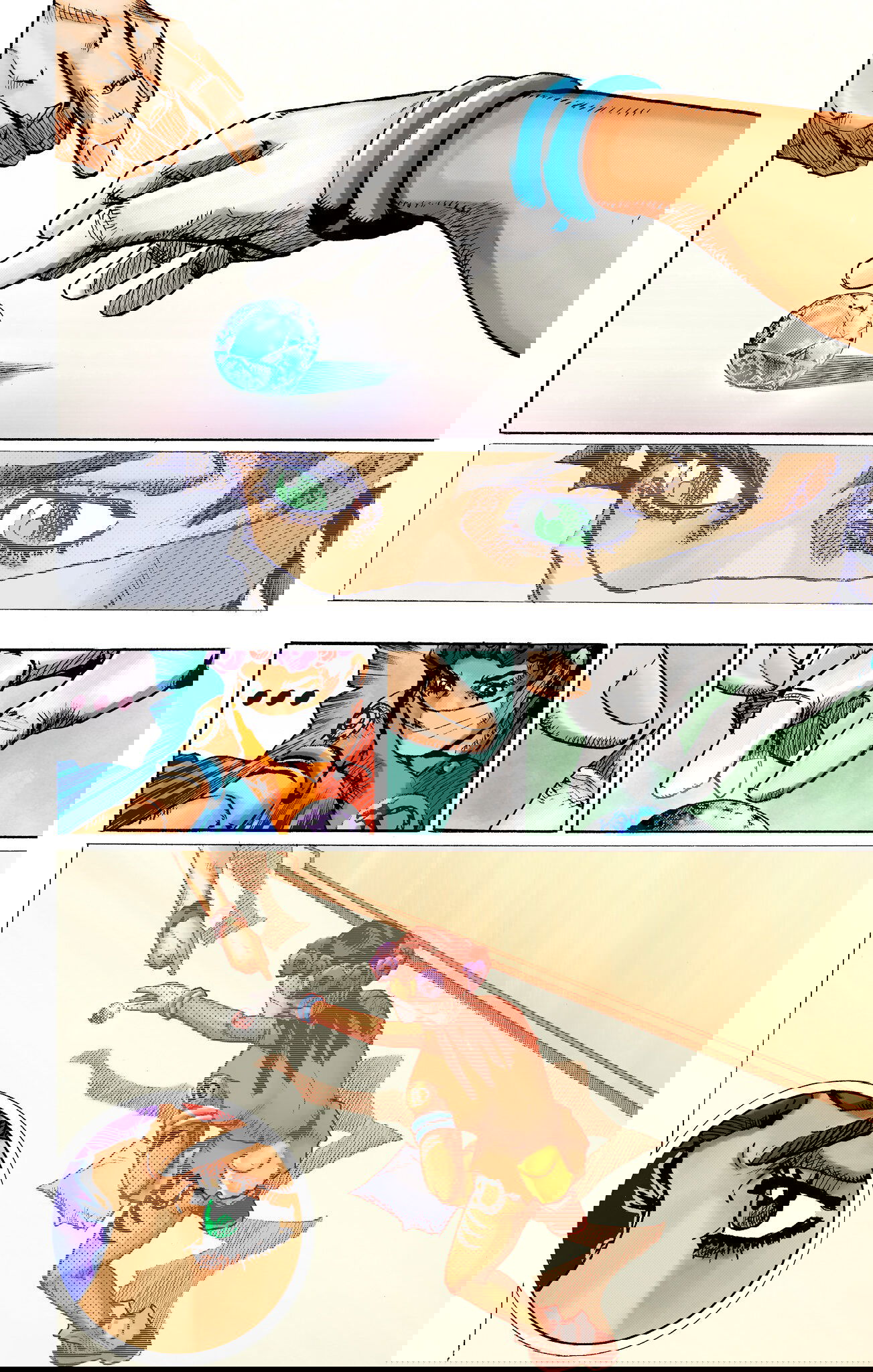 Манга Невероятные Приключения ДжоДжо Часть 9: ДжоДжоЛэндс (Цветная Версия) - Глава 4 Страница 20