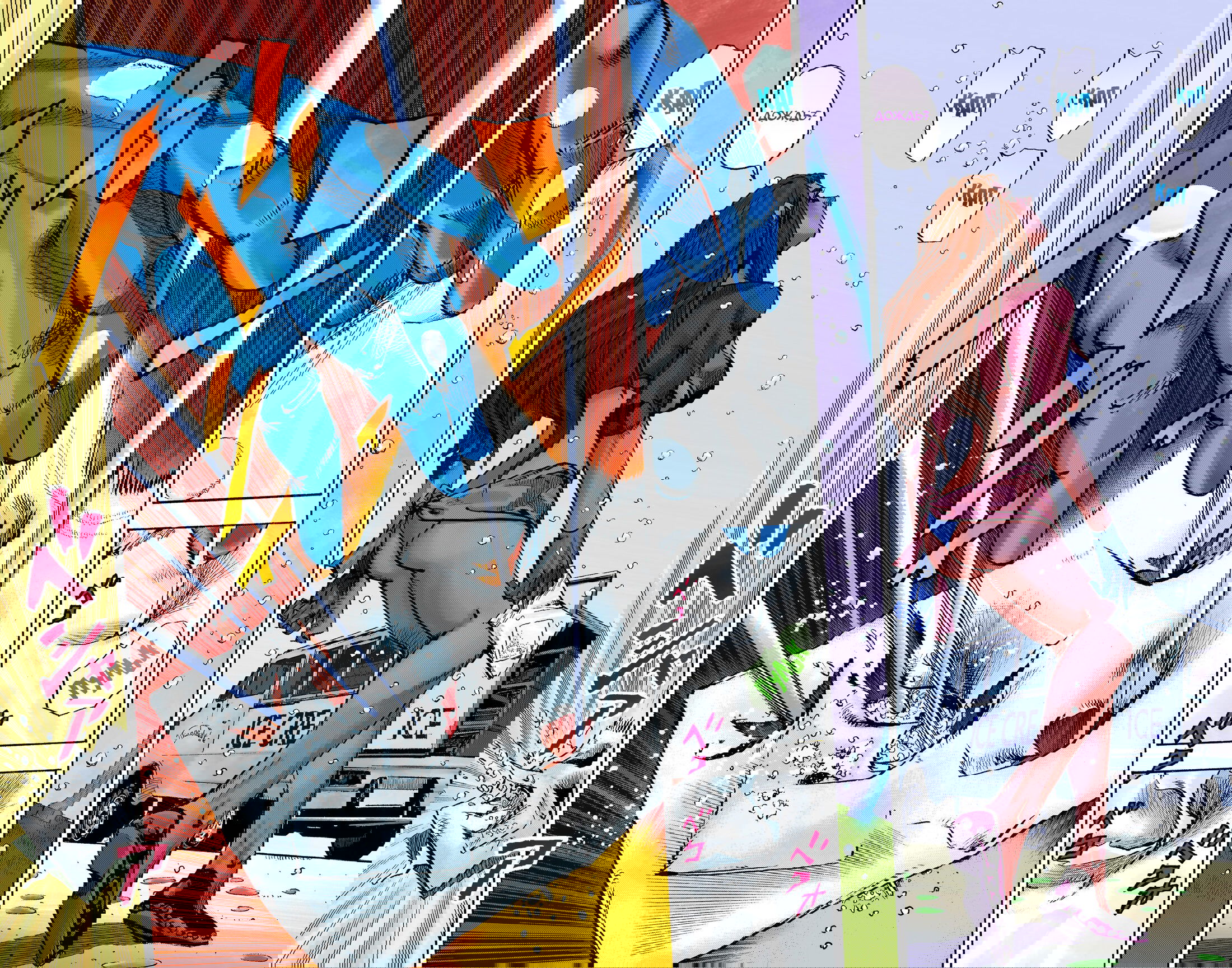 Манга Невероятные Приключения ДжоДжо Часть 9: ДжоДжоЛэндс (Цветная Версия) - Глава 2 Страница 17