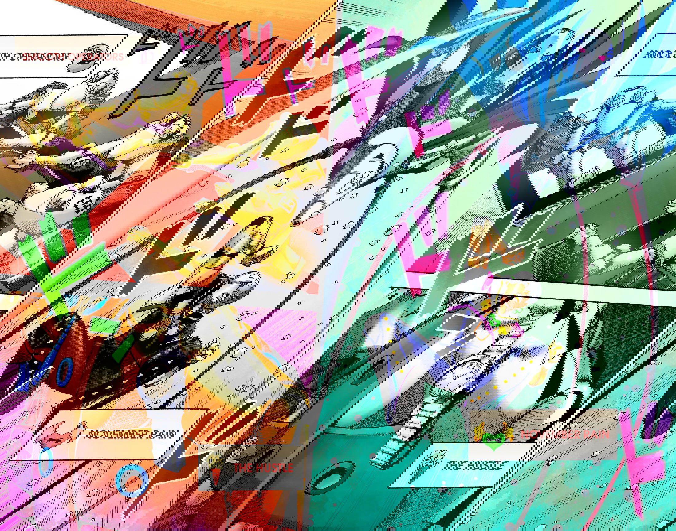 Манга Невероятные Приключения ДжоДжо Часть 9: ДжоДжоЛэндс (Цветная Версия) - Глава 1 Страница 61