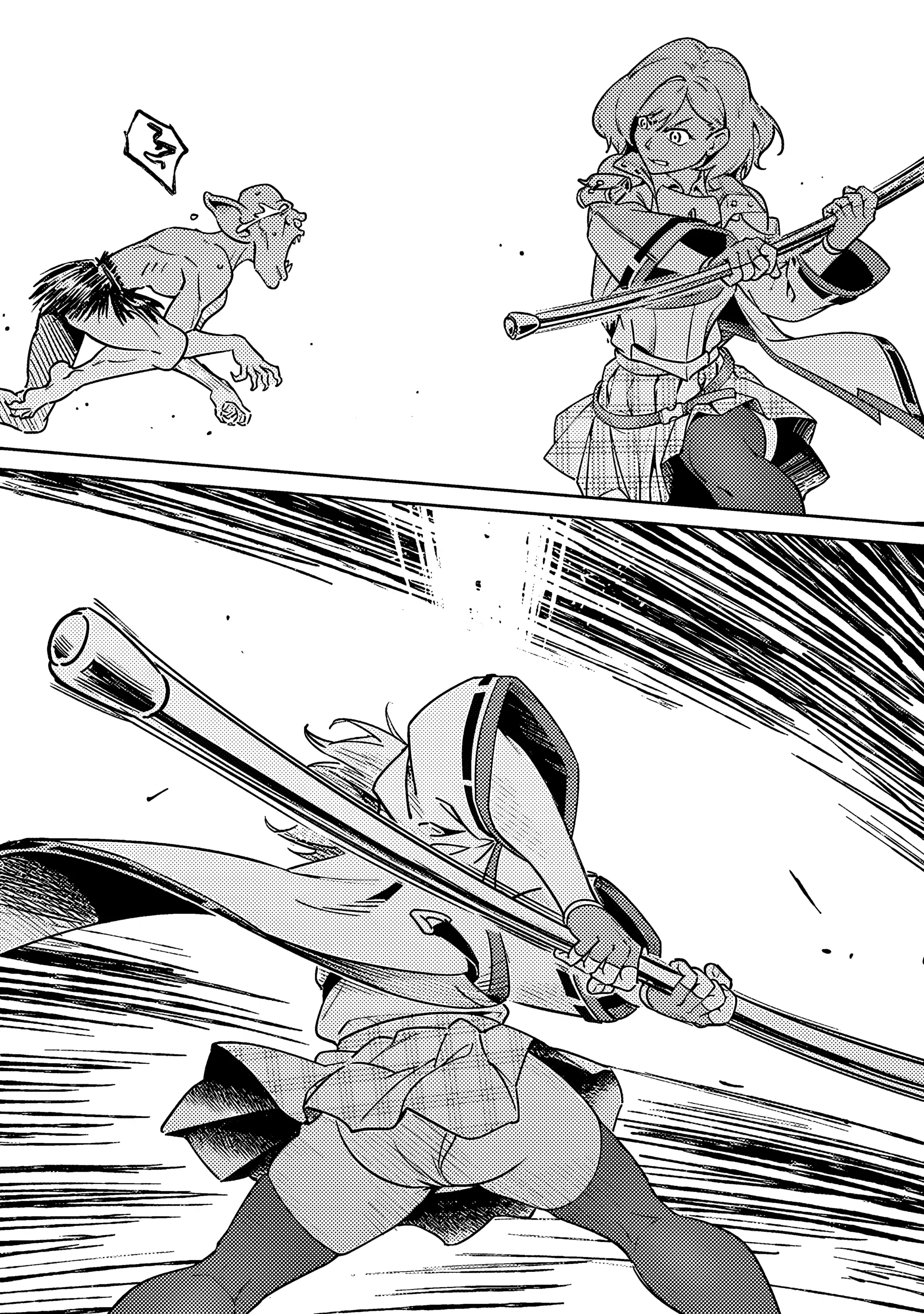 Манга Авантюрист самого низкого ранга, воспитание храброй девочки - Разве я не был просто стариком, занимающимся подсчетом цифр? - Глава 4.2 Страница 9