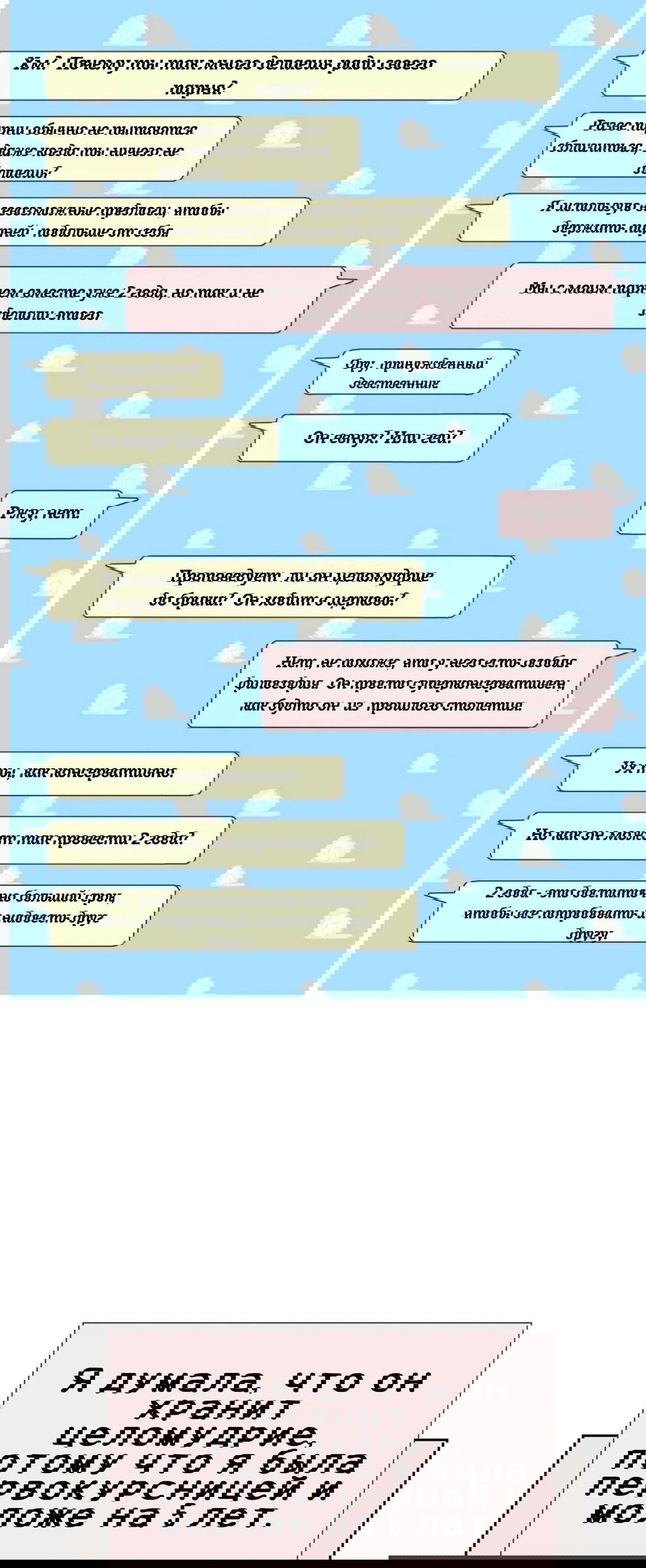 Манга Сладкие обсуждения в кровати - Глава 19 Страница 20
