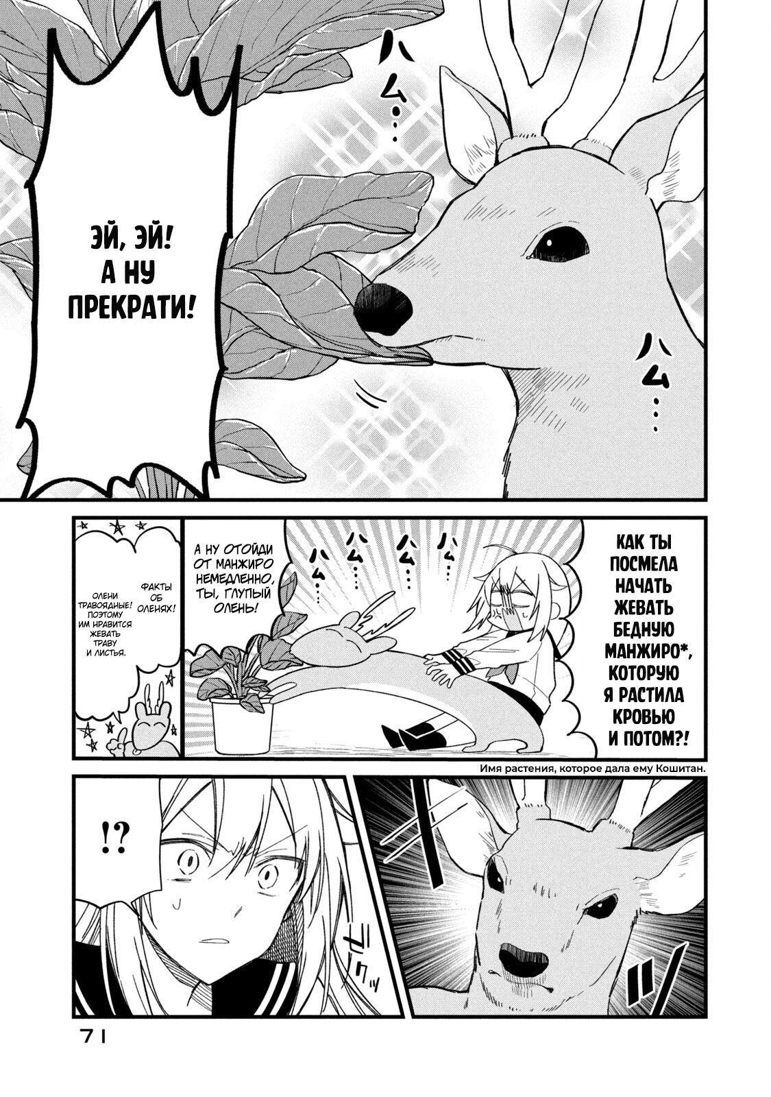 Манга Моя подруга-олениха Нокотан - Глава 17 Страница 9