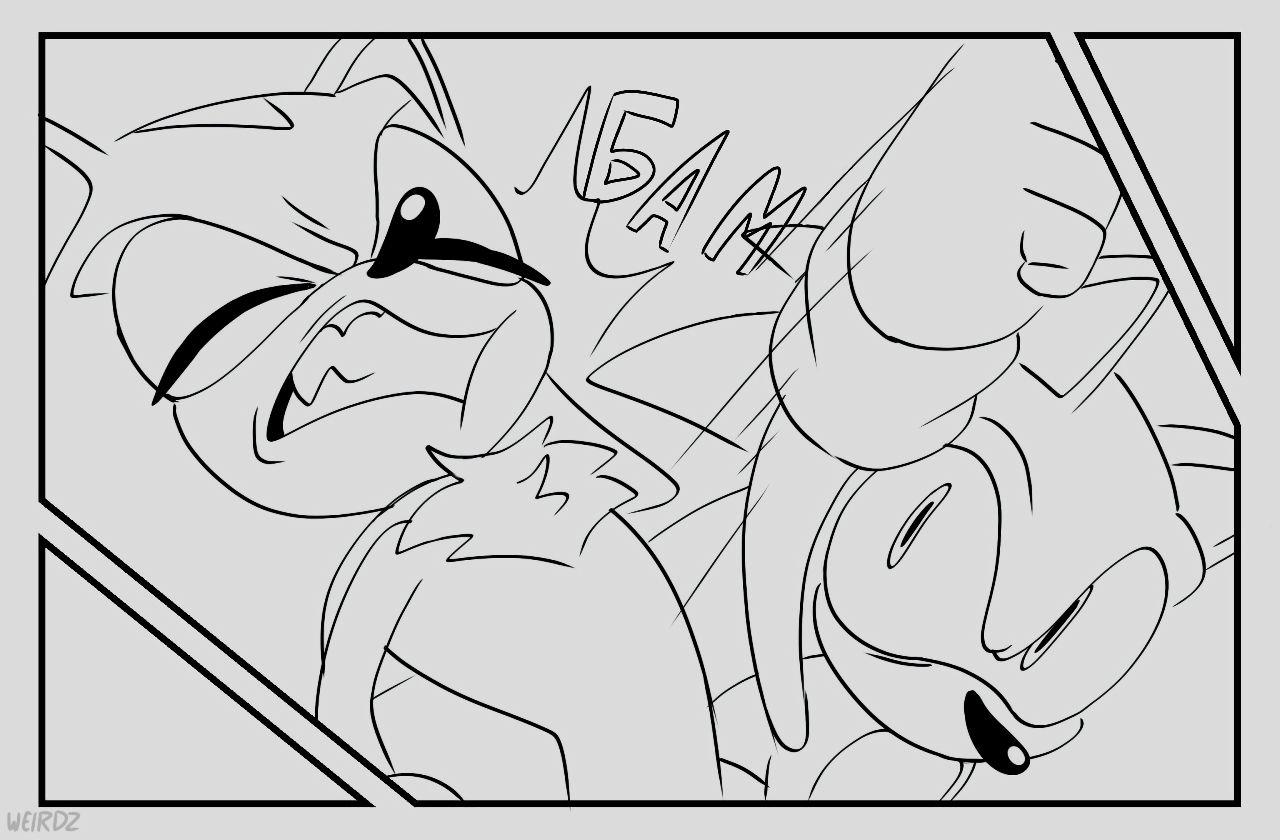 Манга Соник: Голодный Герой - Глава 17 Страница 1