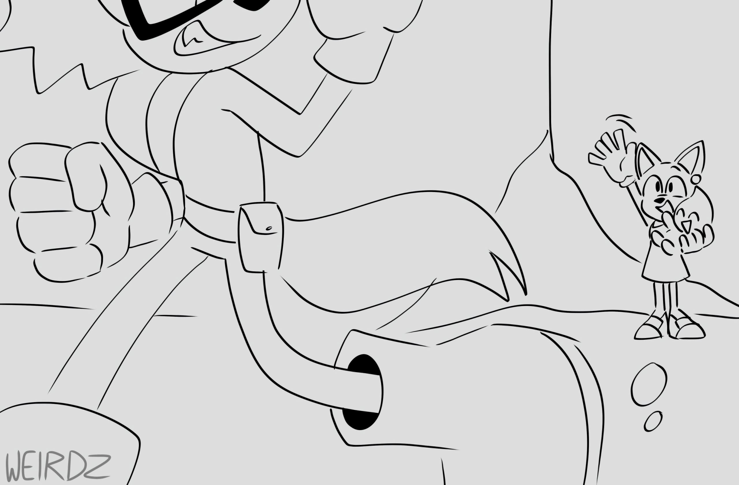 Манга Соник: Голодный Герой - Глава 3 Страница 4