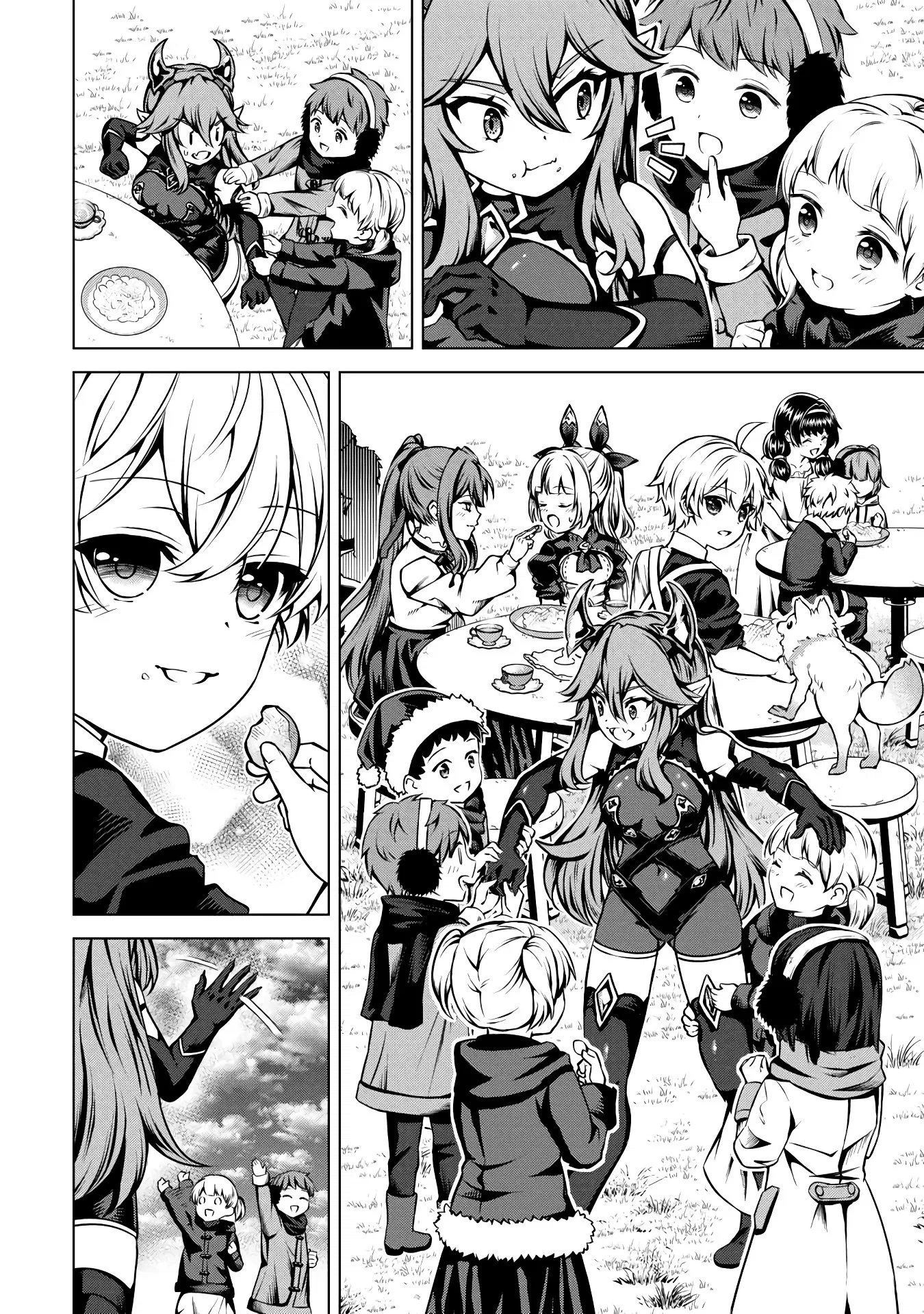 Манга Алхимик с «неблагоприятными» навыками, исследующий пограничье - Глава 28.2 Страница 3