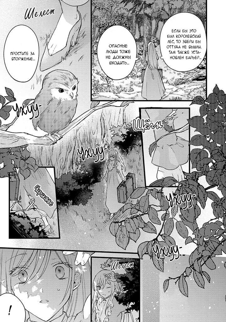 Манга Сбежавшая баронесса стала фавориткой Чёрного Рыцаря - Глава 1.2 Страница 1